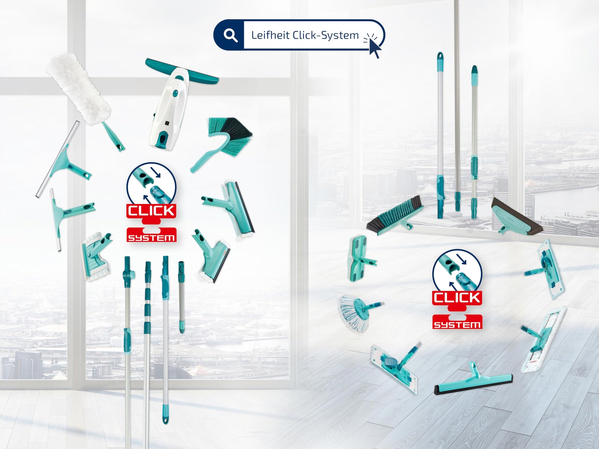 Clean Twist Spin Mop and Bucket Set with Rollers
