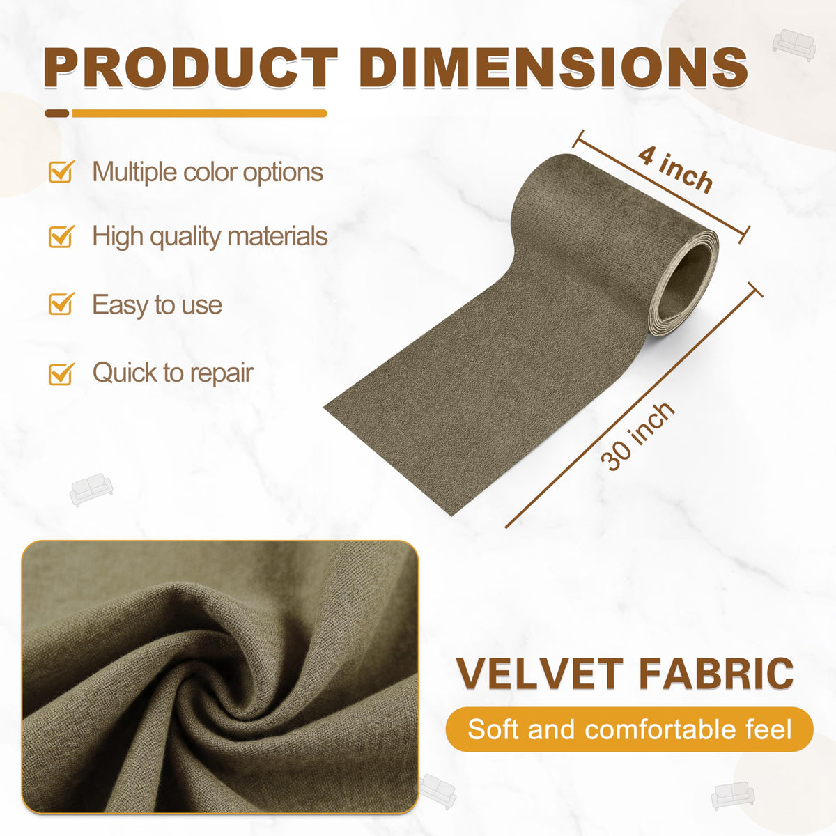 Velvet Repair Patch (2 Count)