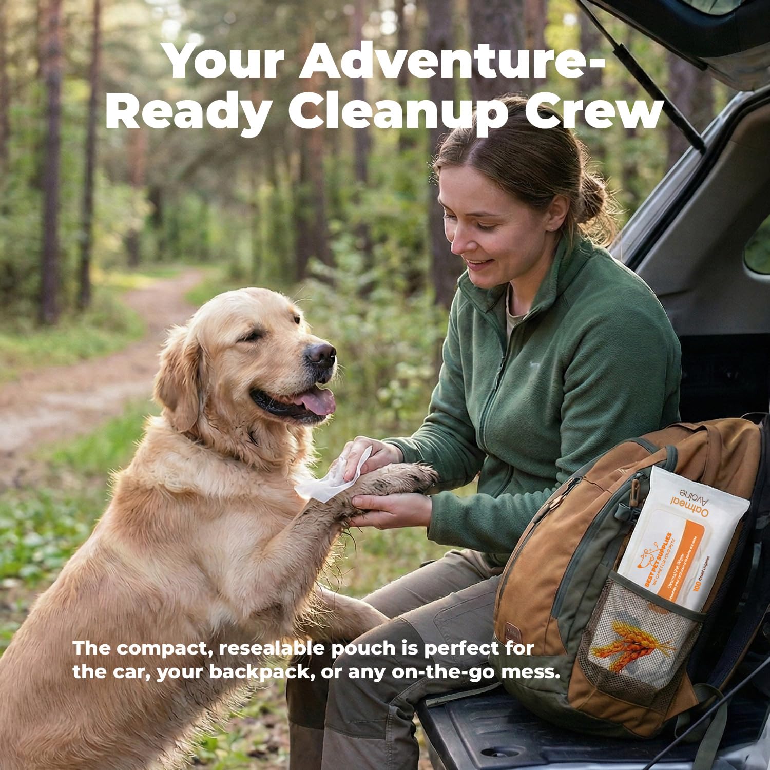 Cleaning Dog Wipes (400 Count)