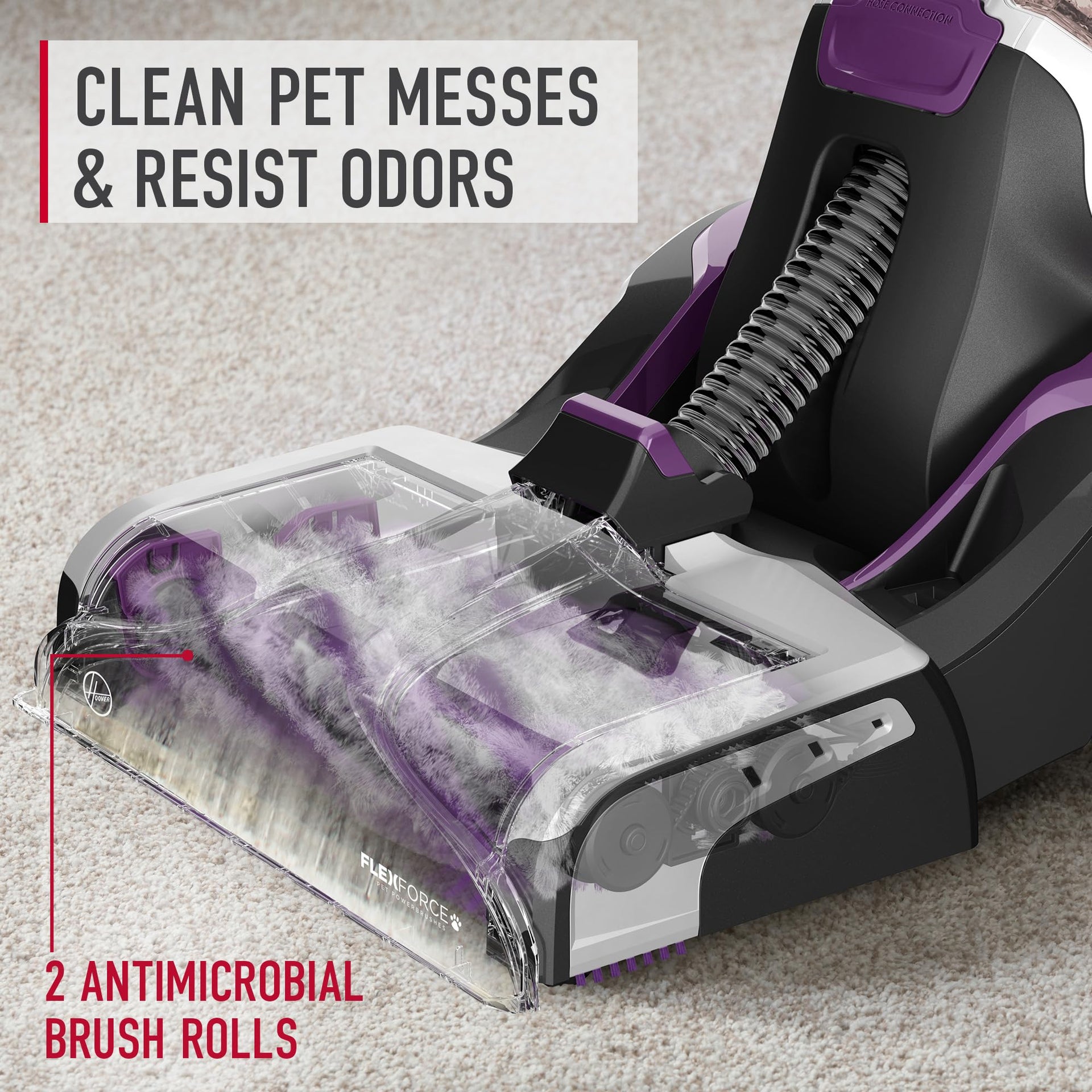 SmartWash Pet Automatic Carpet Cleaner Machine with Spot Chaser Wand