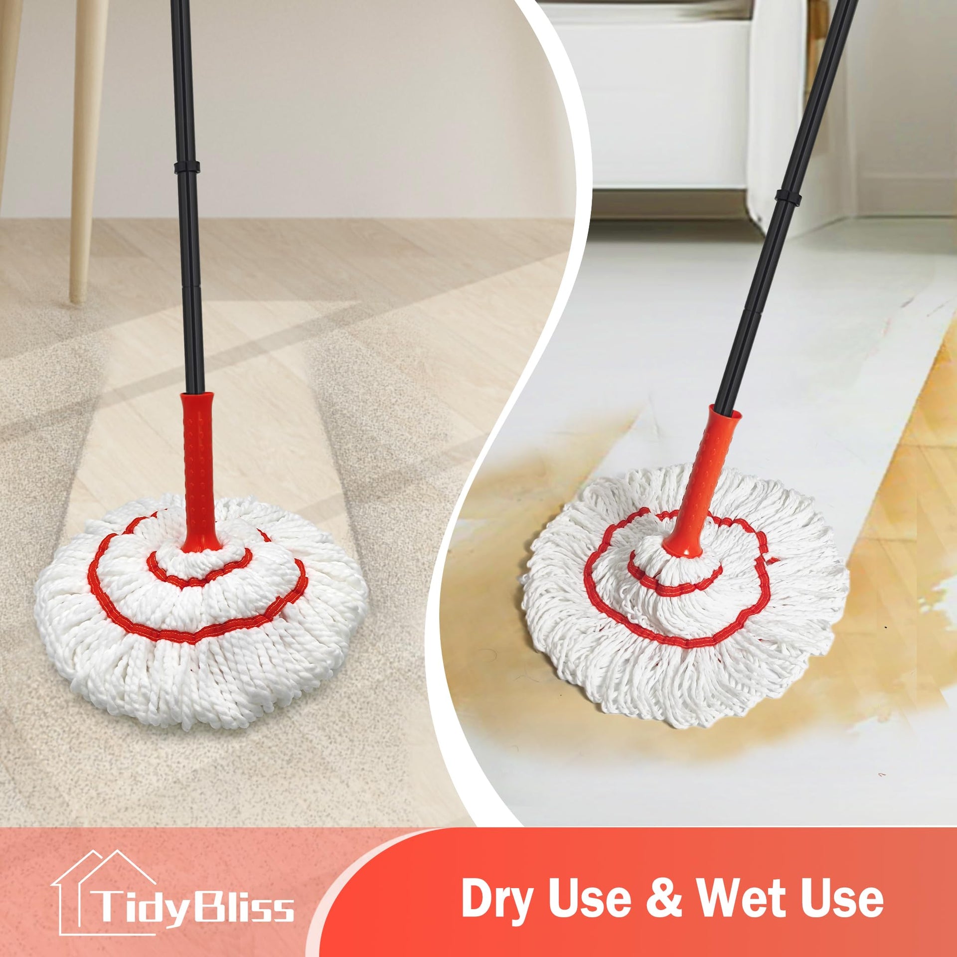 Self Wringing Twist Mop for Floor Cleaning