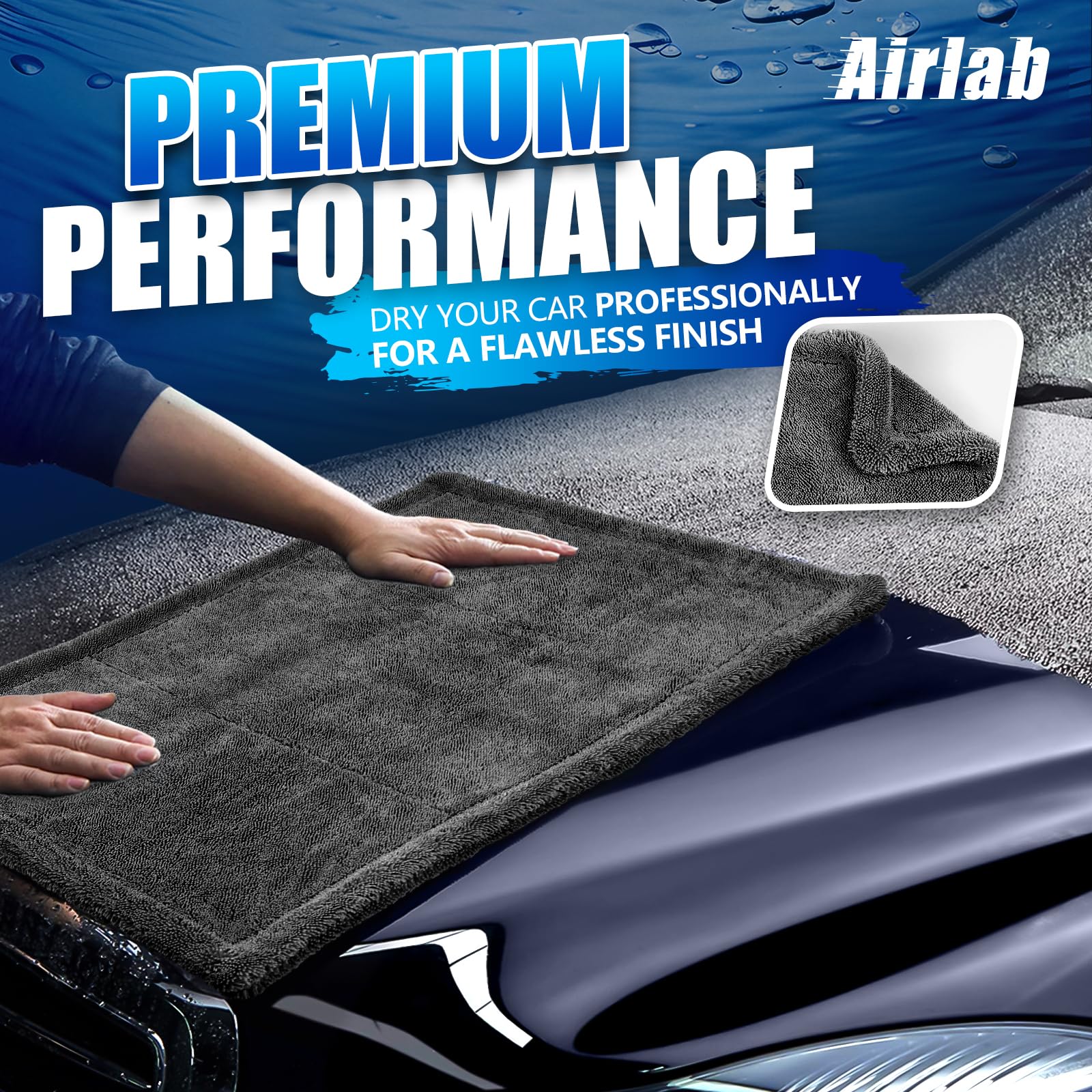 Microfiber Towels Cars Wash Drying Cleaning Cloth