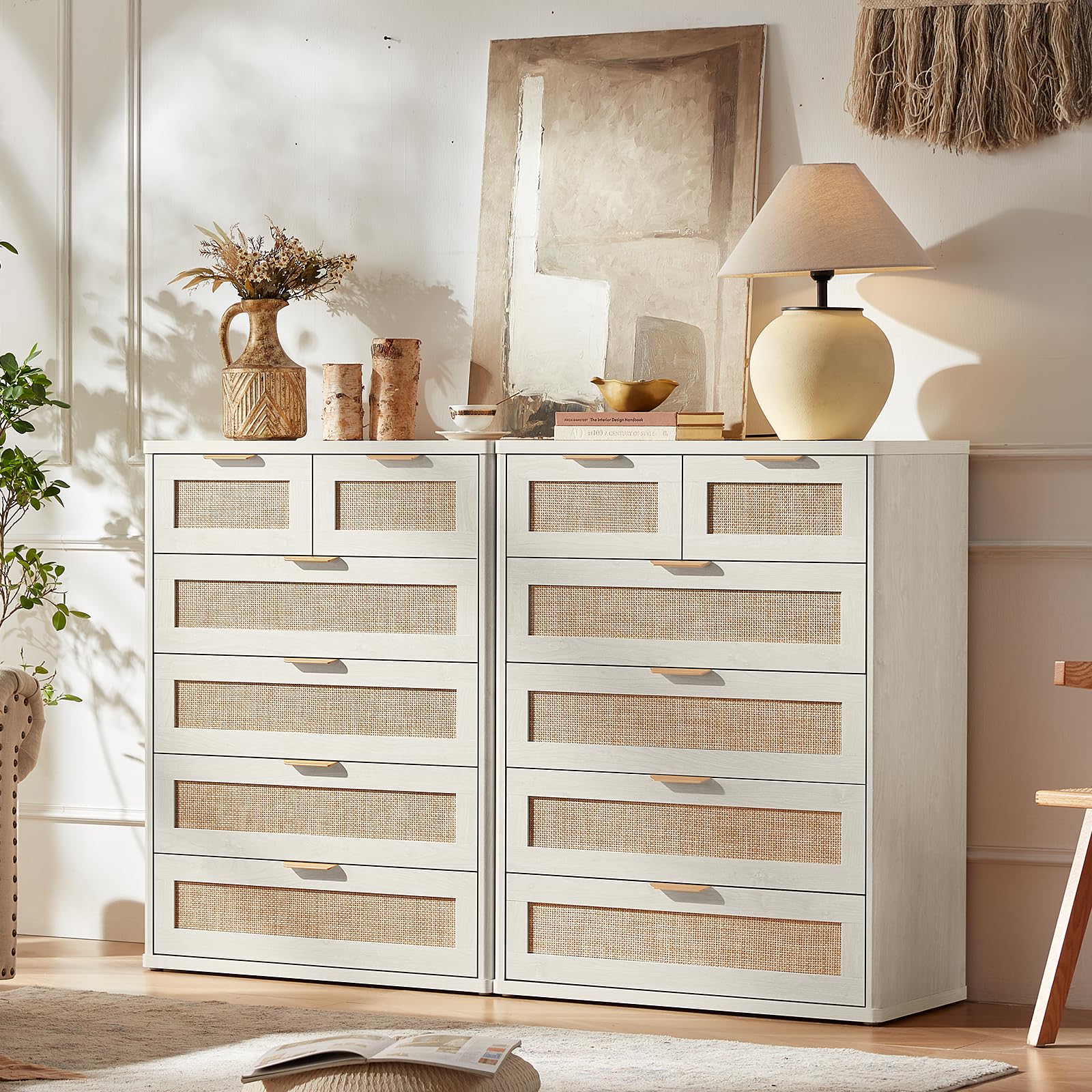 Rattan Dresser for Bedroom