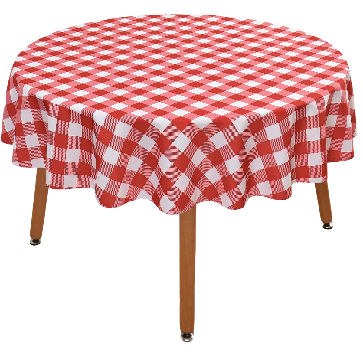 Waterproof Plaid Tablecloth Fabric