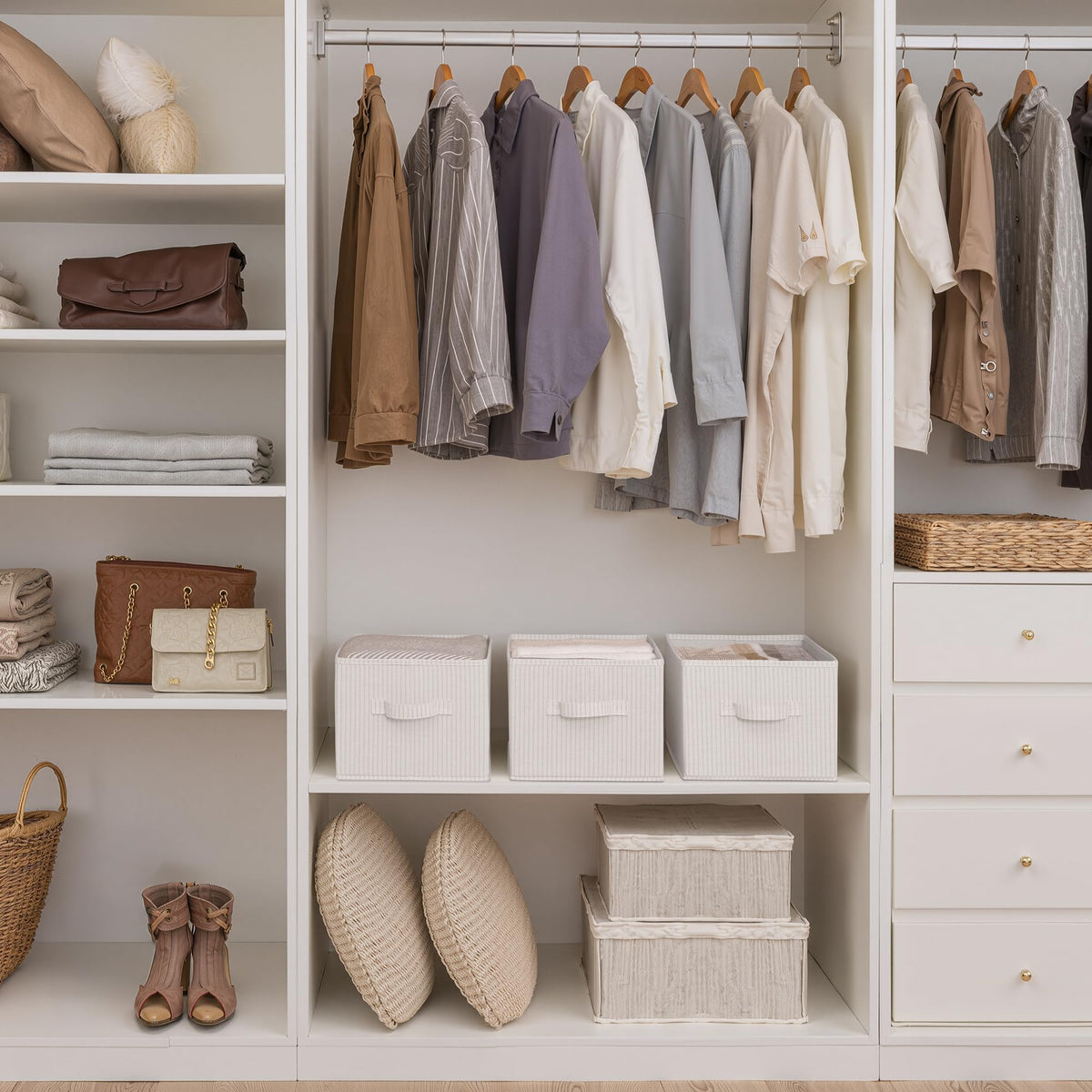 Shelf Organizer Bins (3 Count)