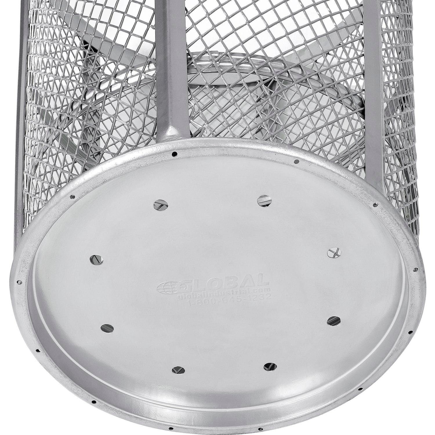 48 Gallon Outdoor Metal Trash Container