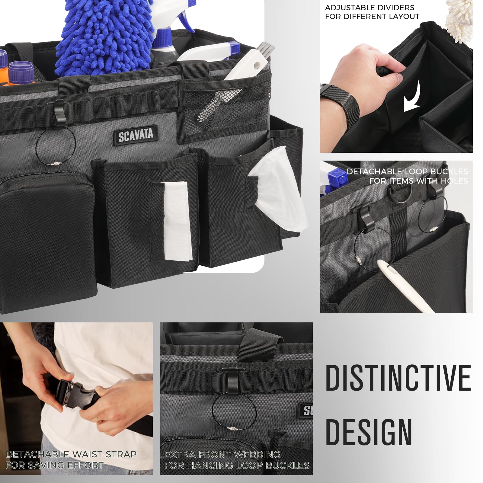 Wearable Cleaning Caddy Bag