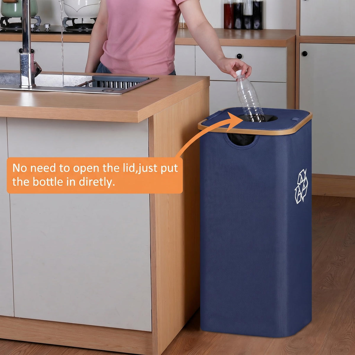 110L Recycling Bins for Kitchen