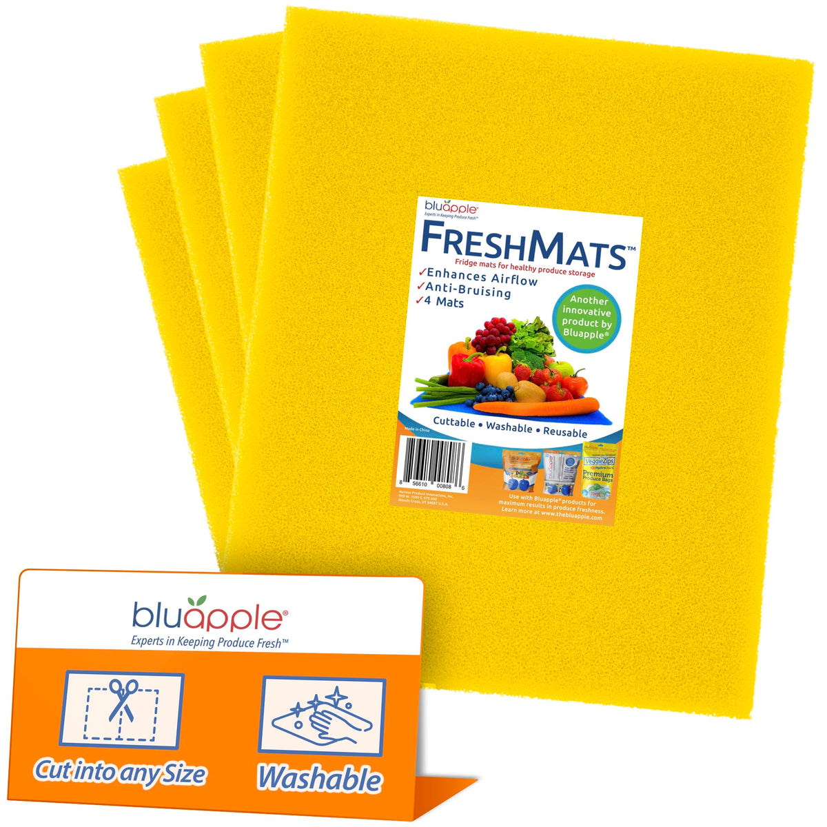 FreshMats Refrigerator Bin Liner (5 Sq Ft)