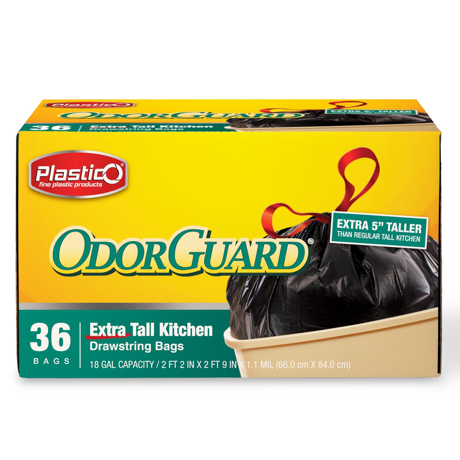 Extra Tall Kitchen Trash Bags (36 Count)