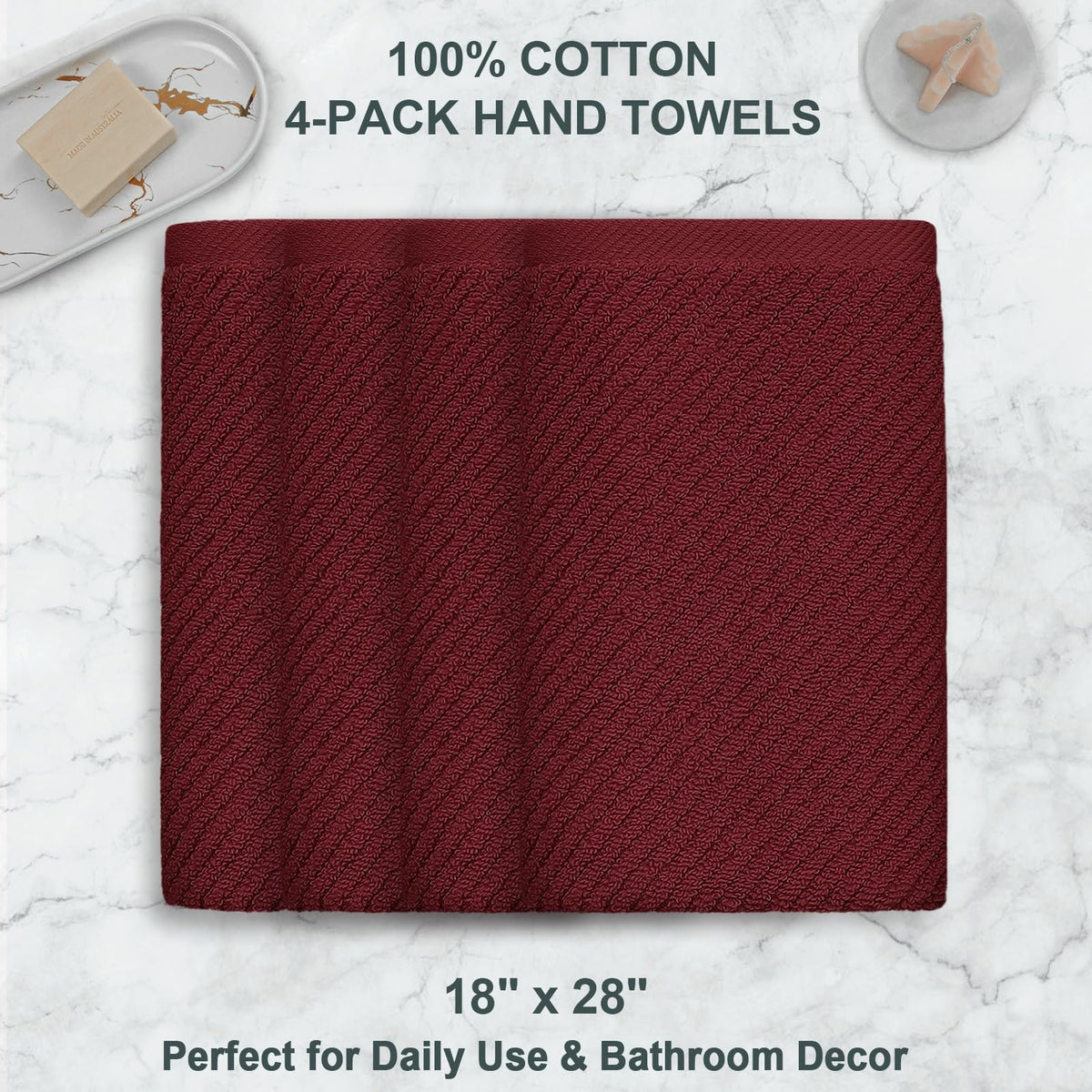 Hand Towels 4PC (4 Count)