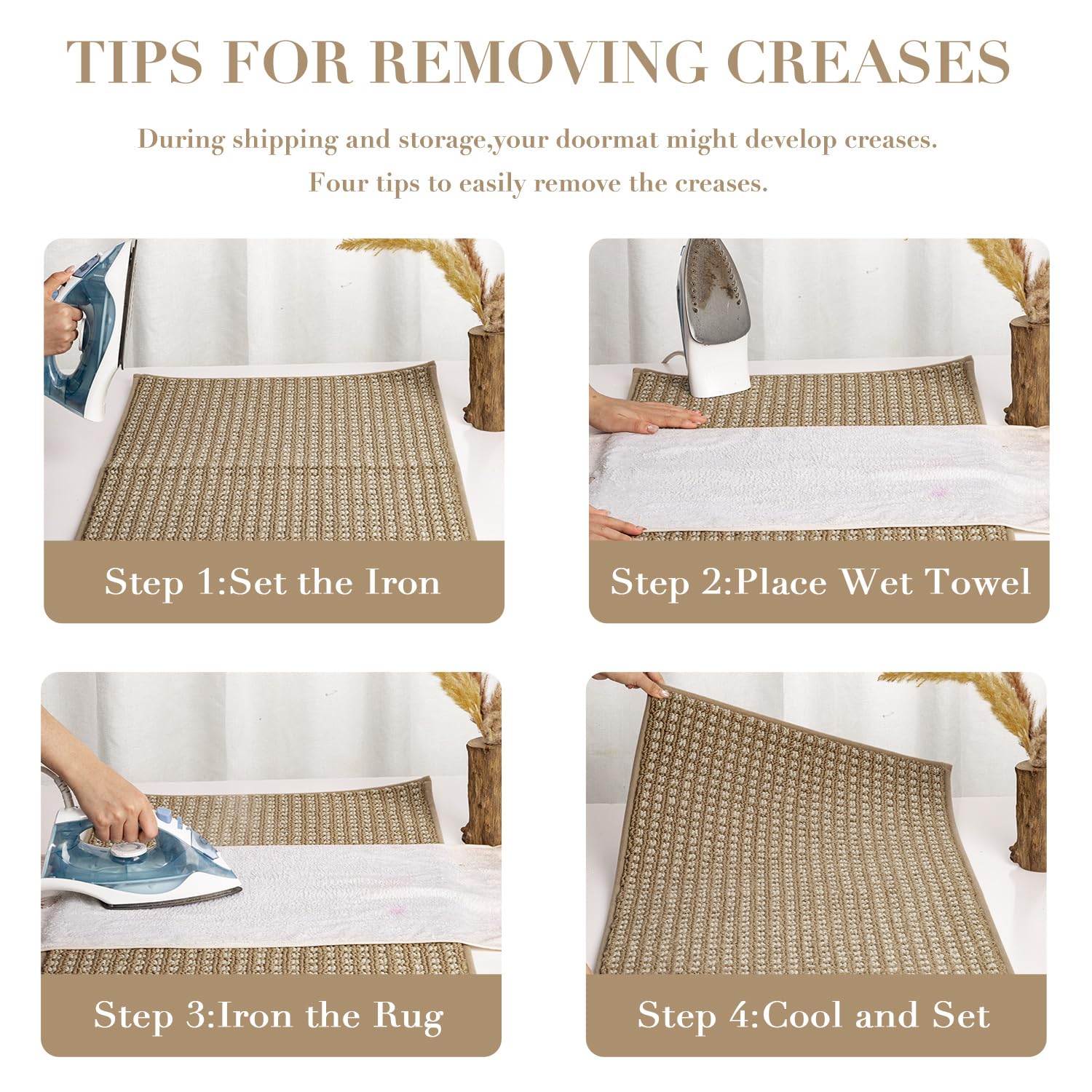 Waffle Door Mat Indoor Entrance