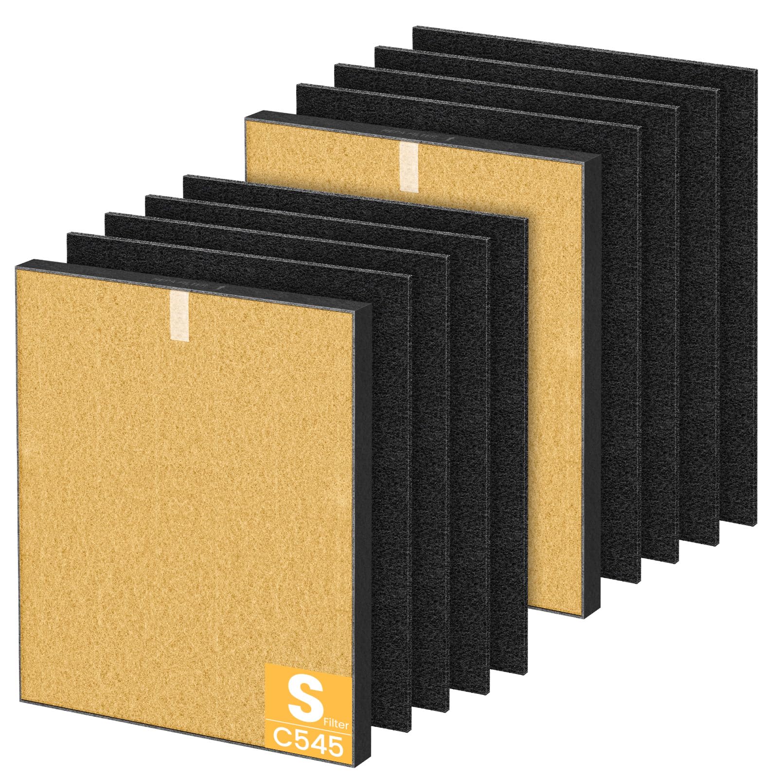 2 Pack C545 Pet Replacement Filter S for Winix C545 Air Purifier (10 Count)