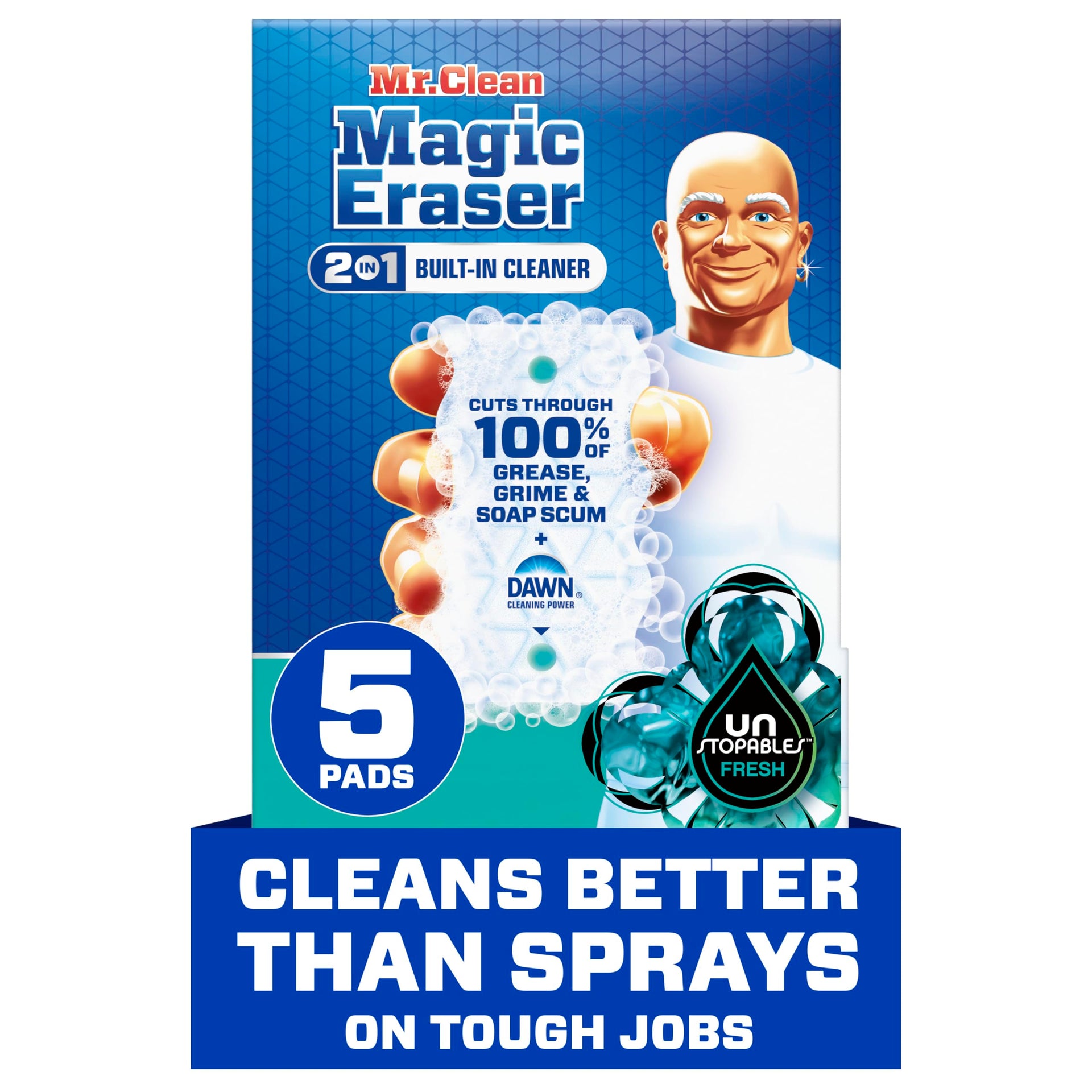 Magic Eraser Foaming Sponge (5 Count)