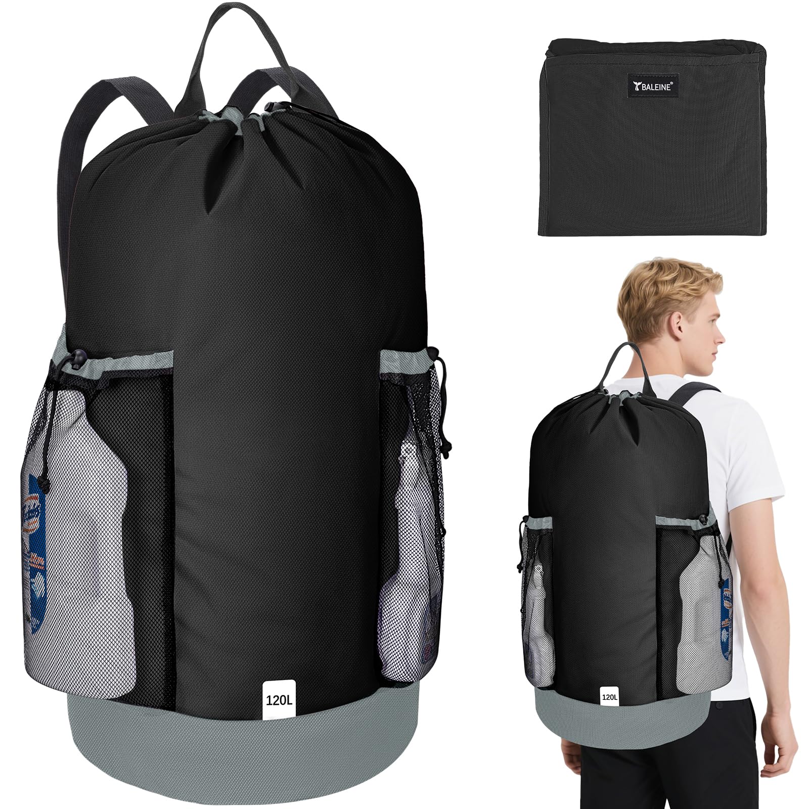 120L Laundry Bag Backpack