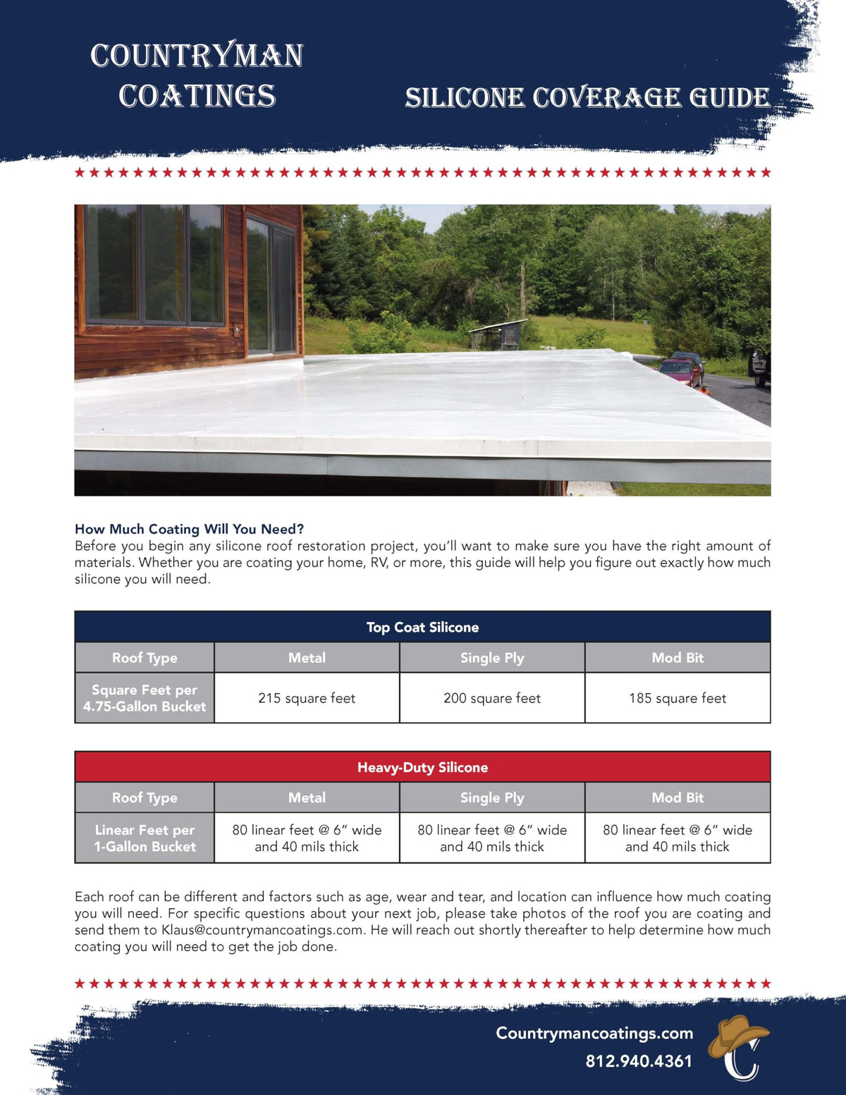 Countryman Silicone Roof Coating (608 Fl Oz)