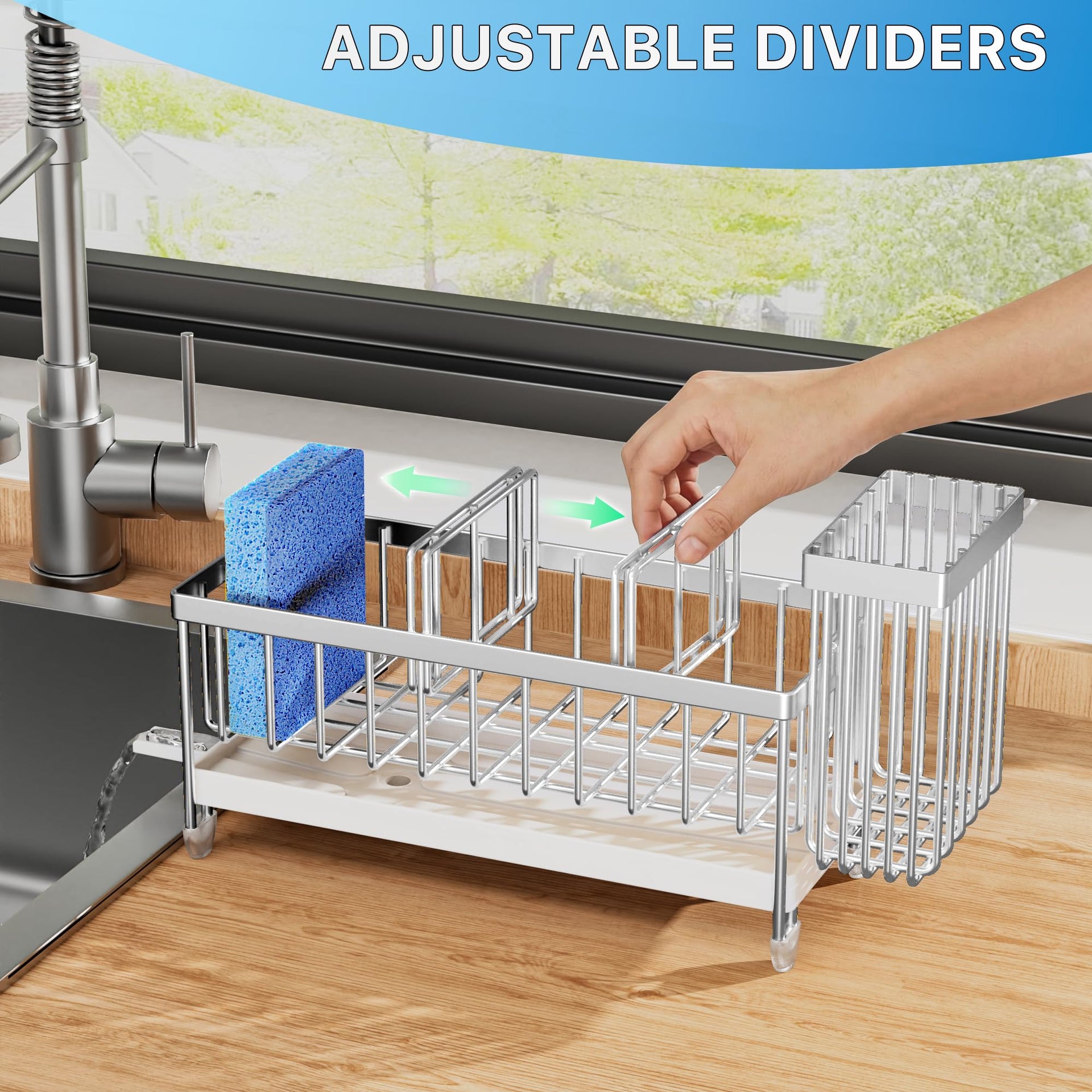 Sponge Holder for Kitchen Sink