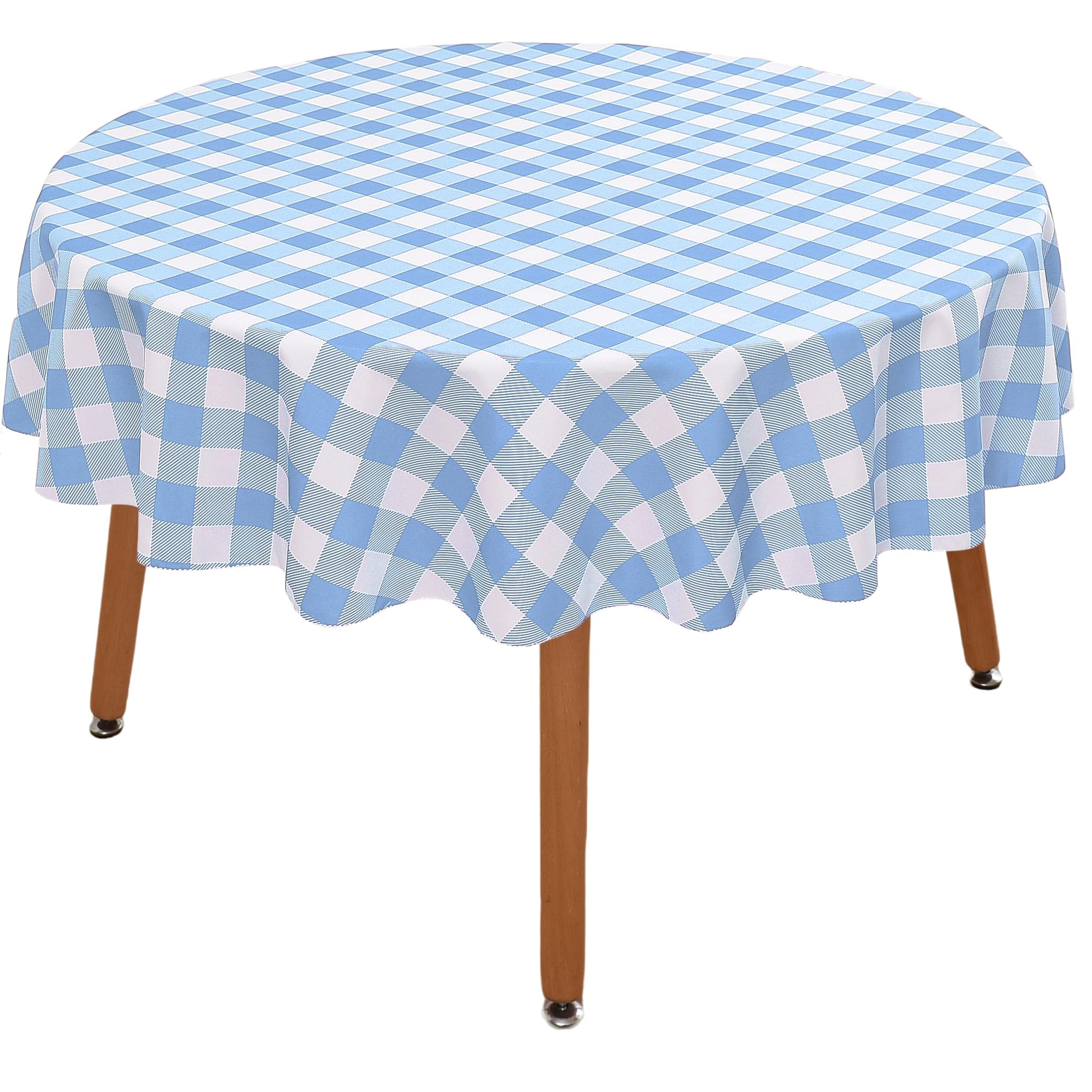 Waterproof Plaid Tablecloth Fabric