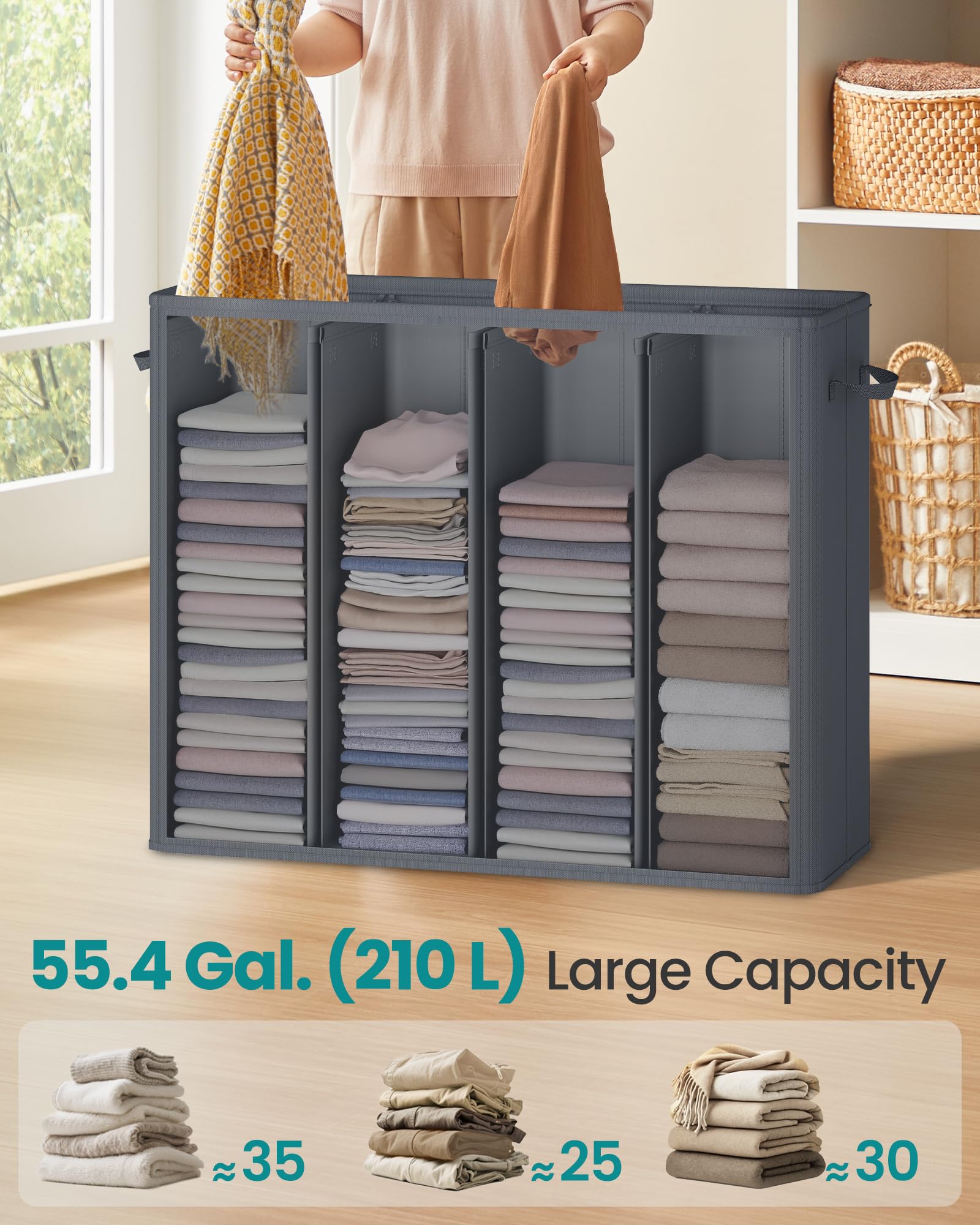 210L Laundry Hamper