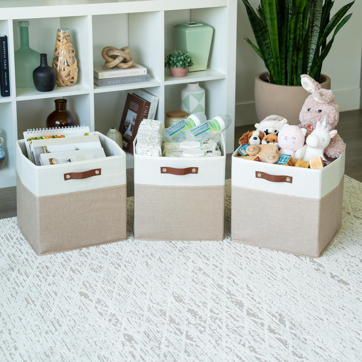 13x13 Cube Storage Bins (4 Count)