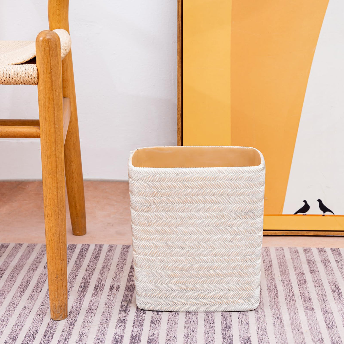 Bathroom Trash Can 1.8 Gallon Small Kitchen Garbage Can