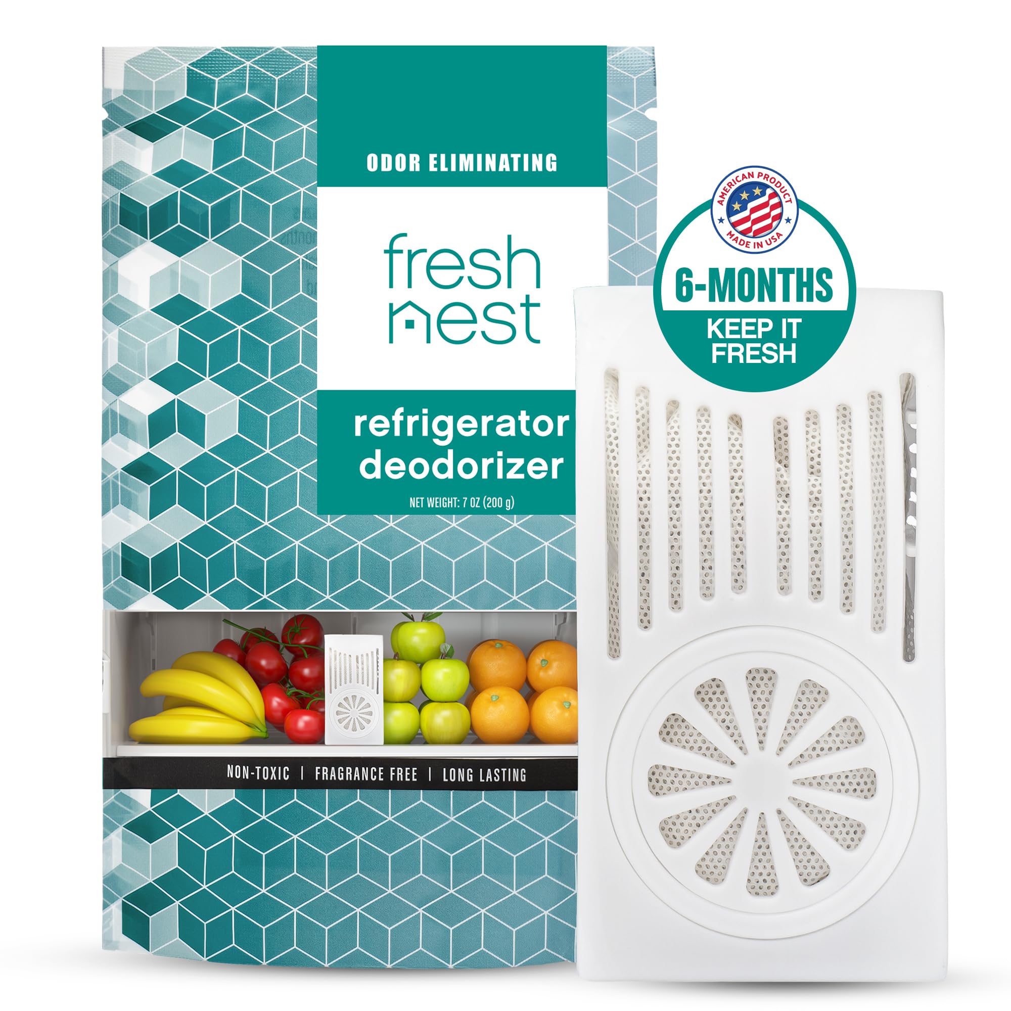 Refrigerator Deodorizer with Zeolites