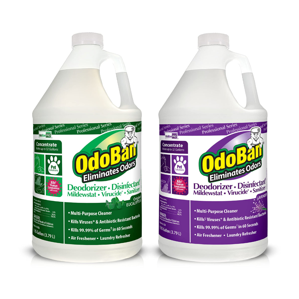 Professional Disinfectant and Odor Eliminator Concentrate (256 Fl Oz)