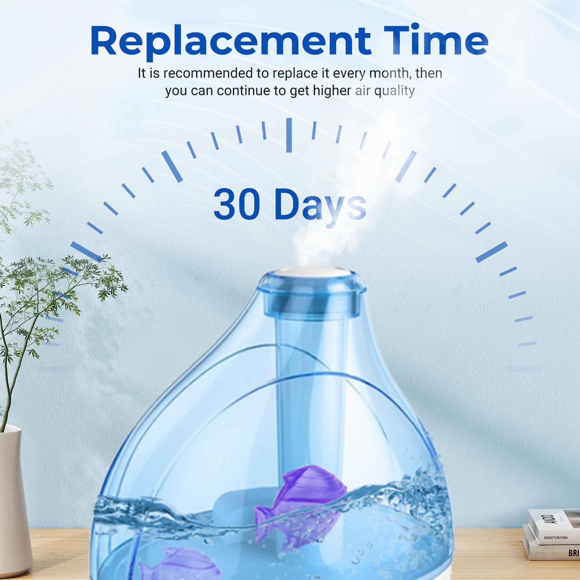 Humidifier Cleaning Fish for Humidifiers and Fish Tanks (12 Count)