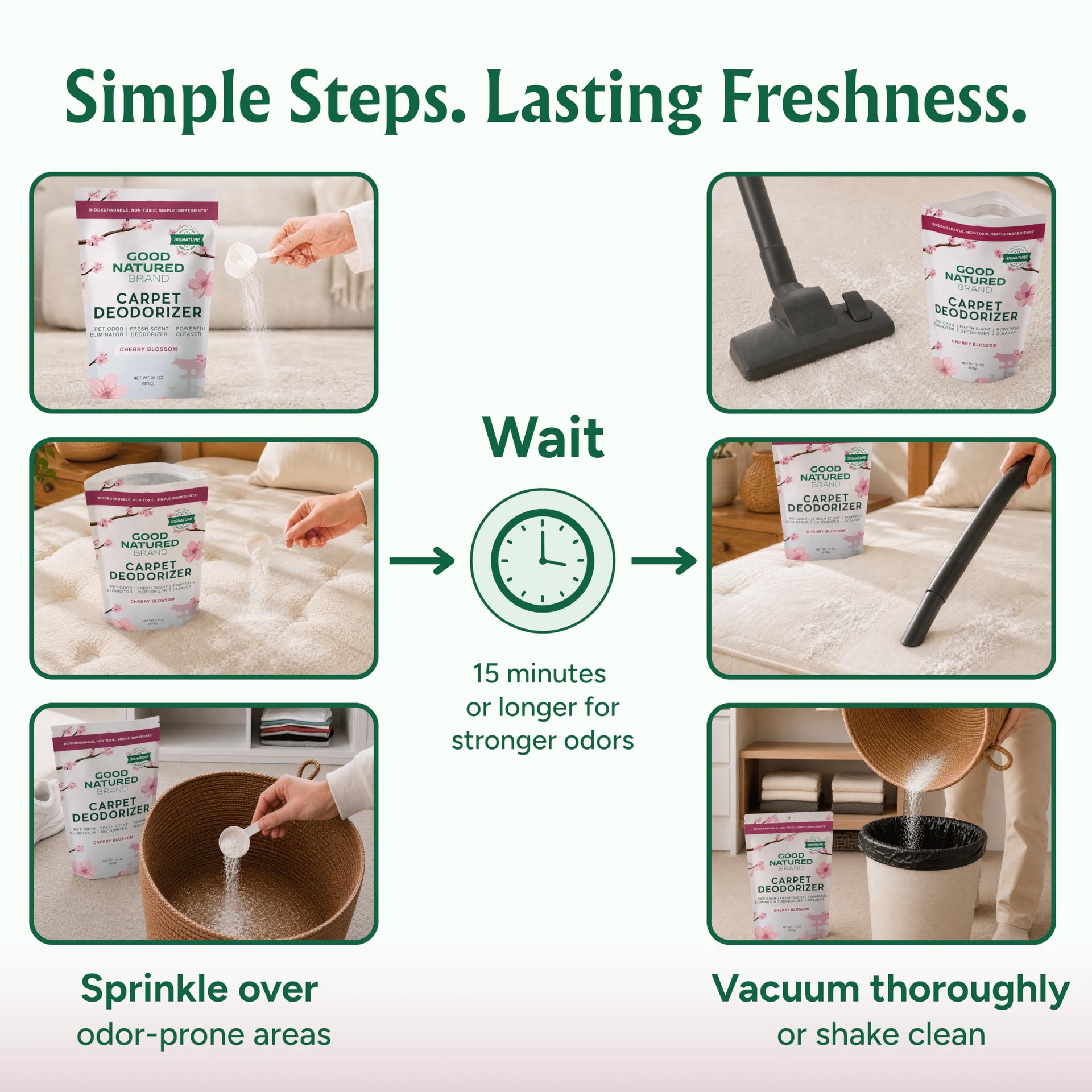 Carpet Deodorizer & Freshener Powder (31 Ounce)