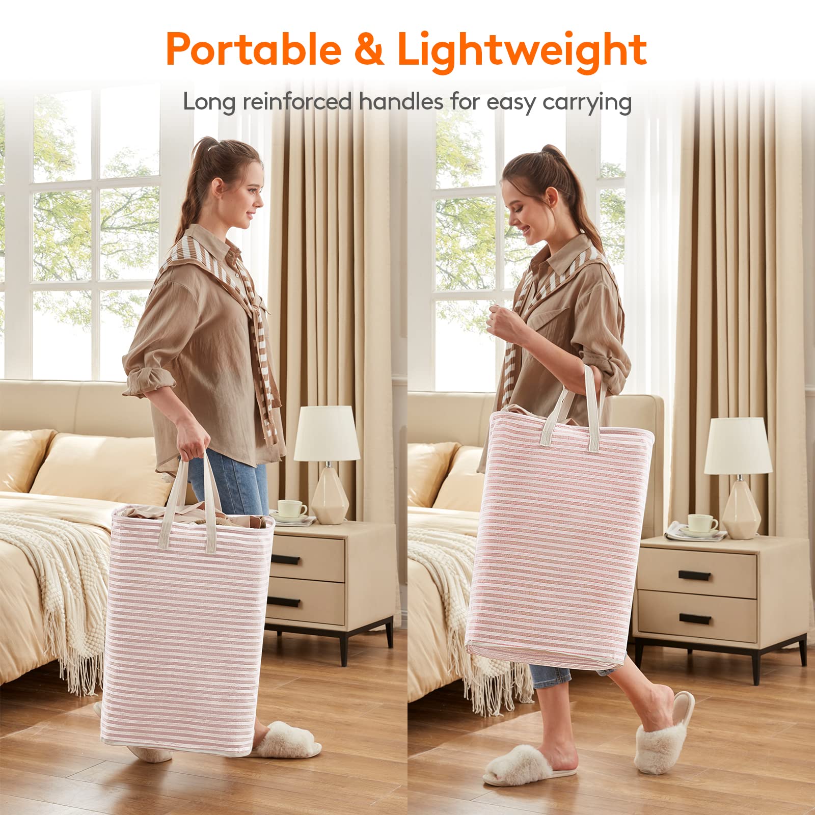 1 Pack Laundry Basket 80L Each