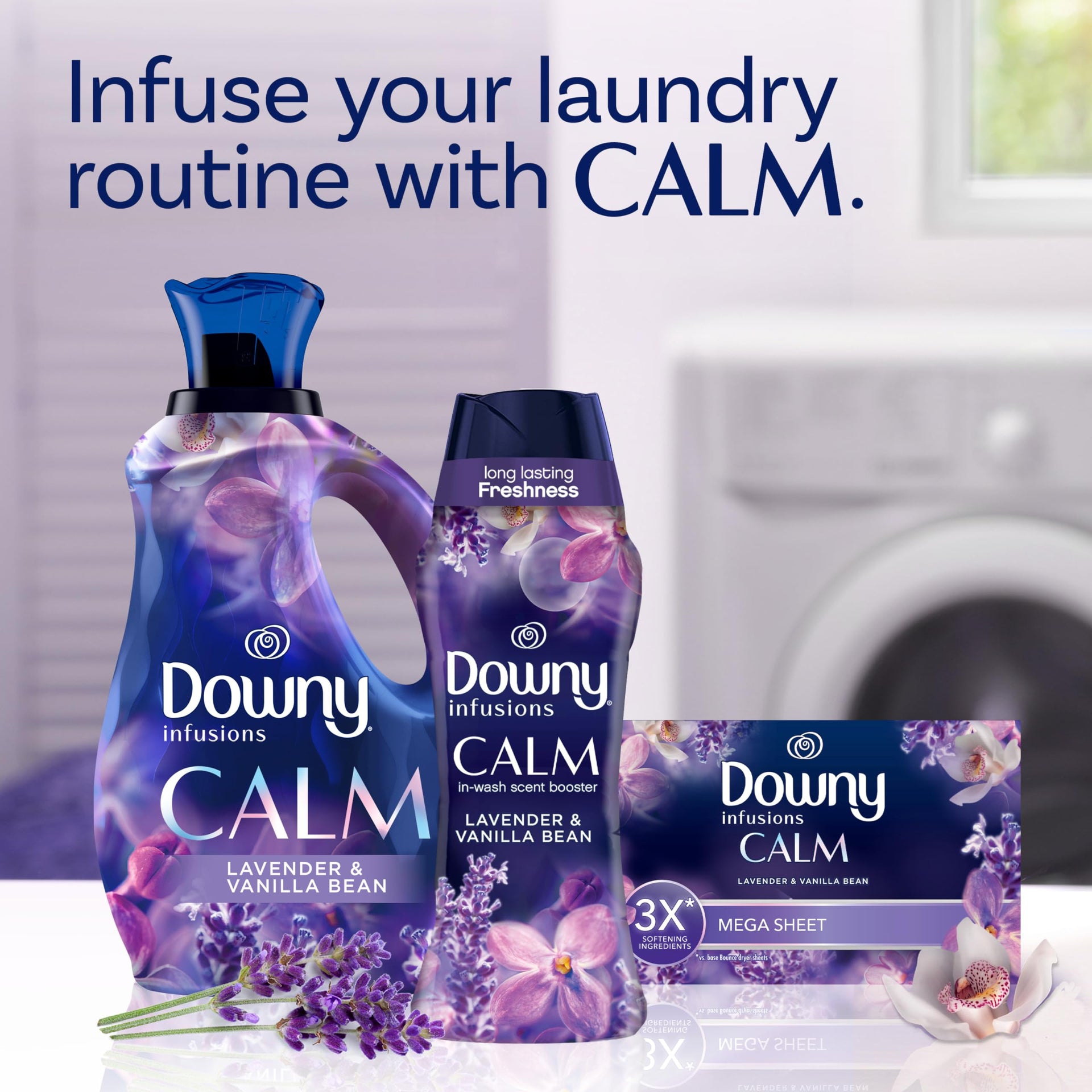 Calm In Wash Laundry Scent Booster Beads (18.2 Ounce)