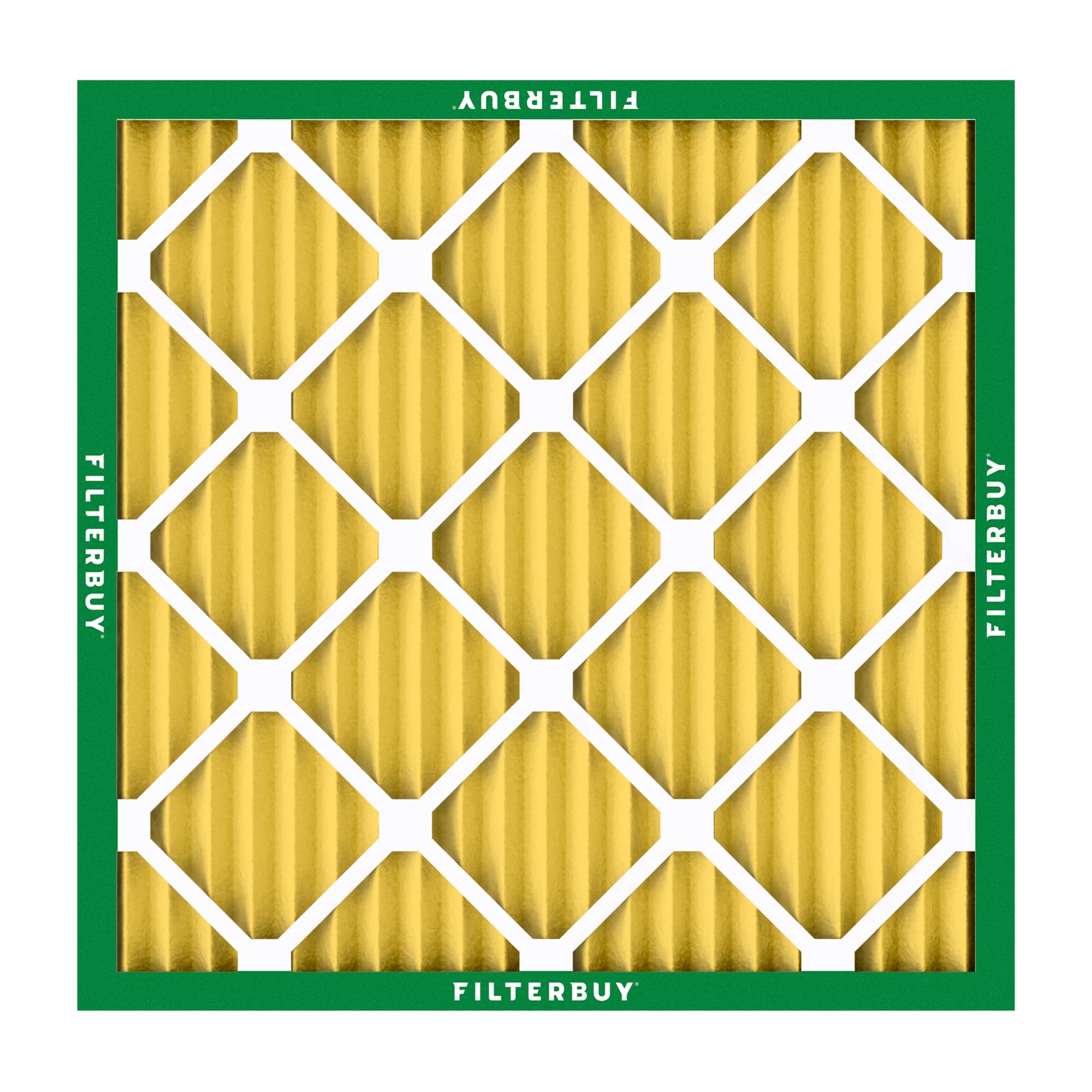 25x25x1 Air Filter MERV 11 Pet & Allergy Defense (4 Count)
