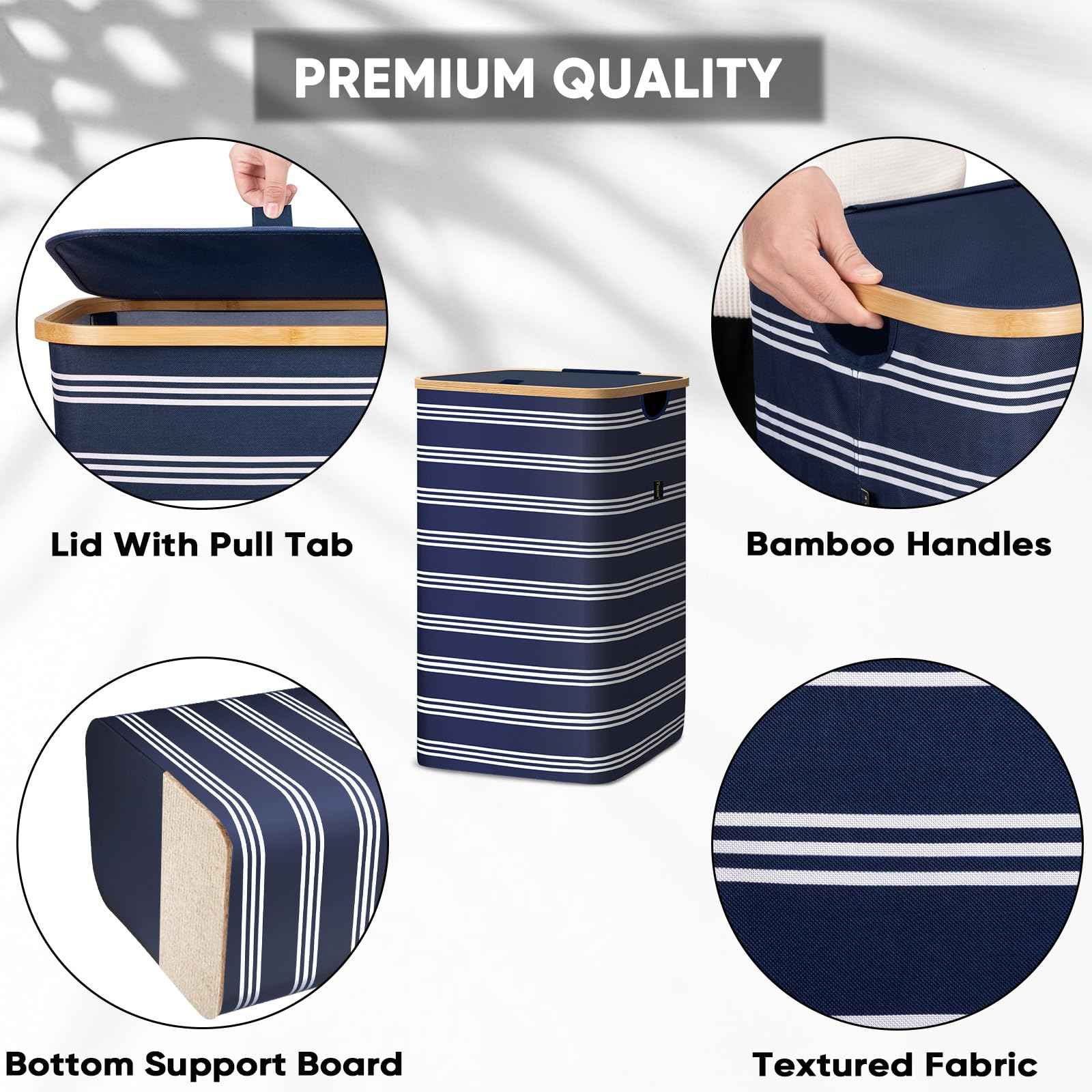 Laundry Hamper with Lid