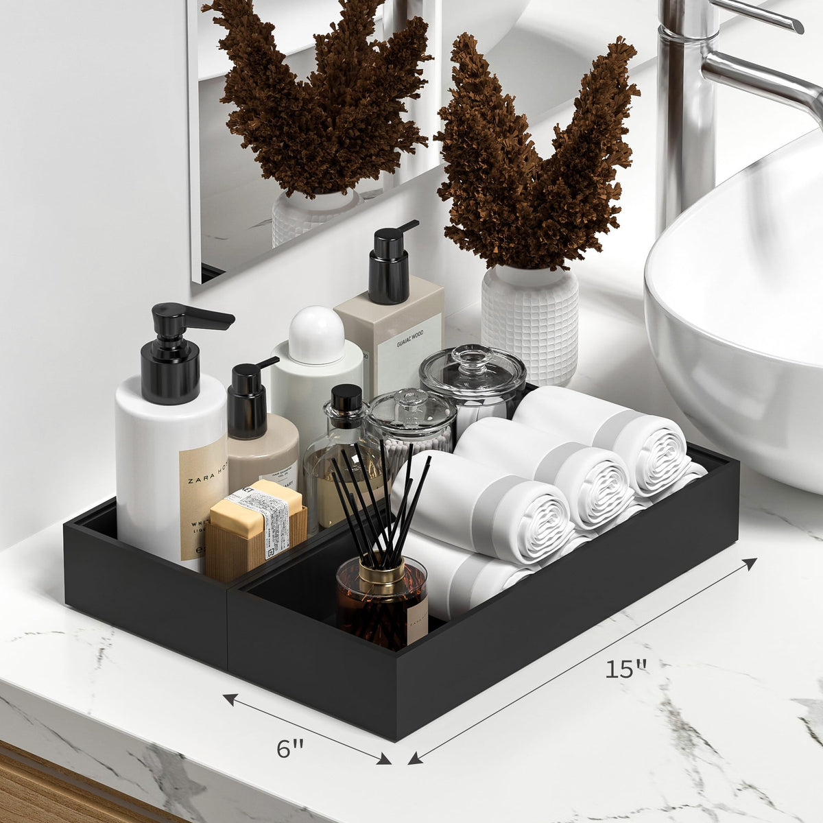 Kitchen Drawer Organizer Tray (2 Count)