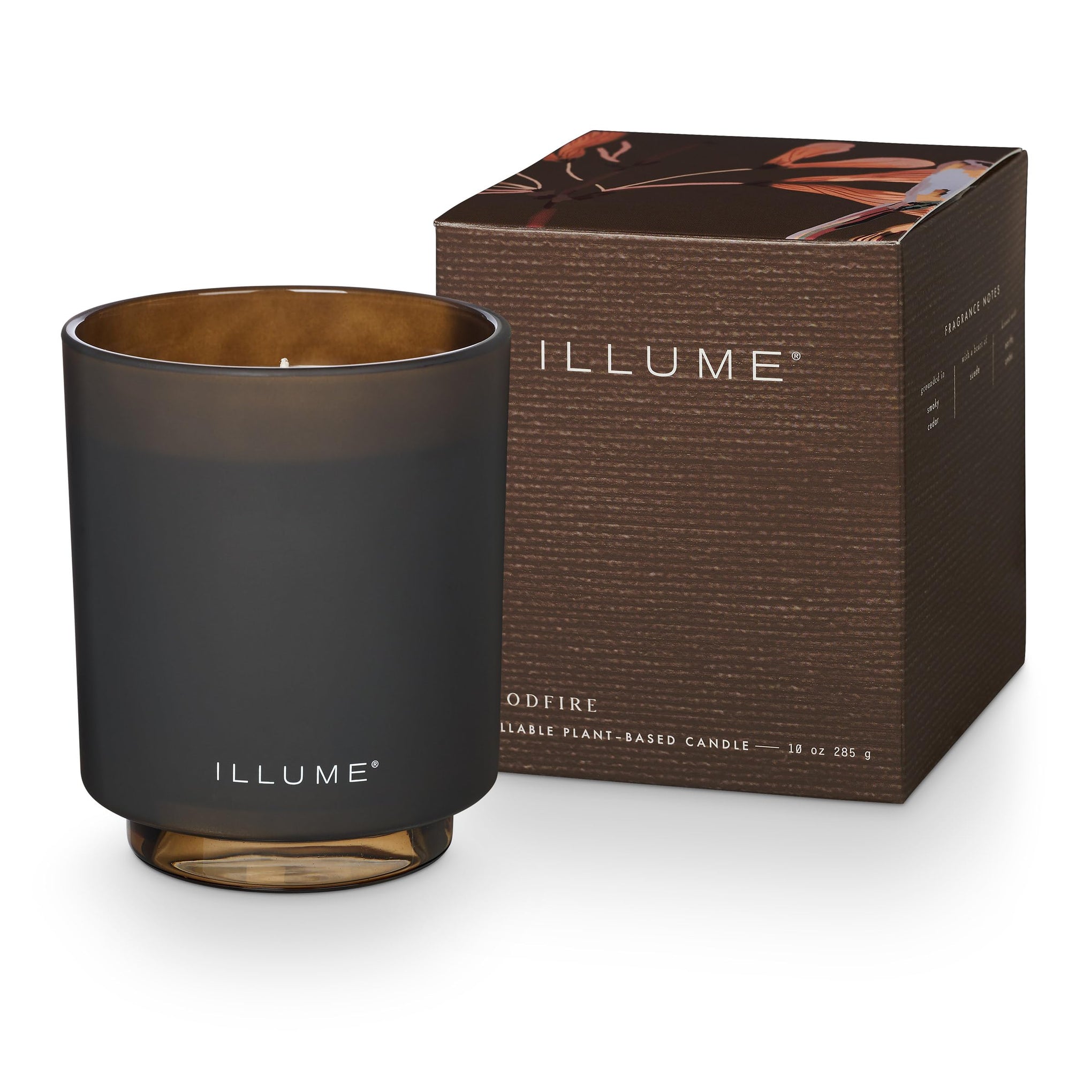 Refillable Boxed Glass Candle