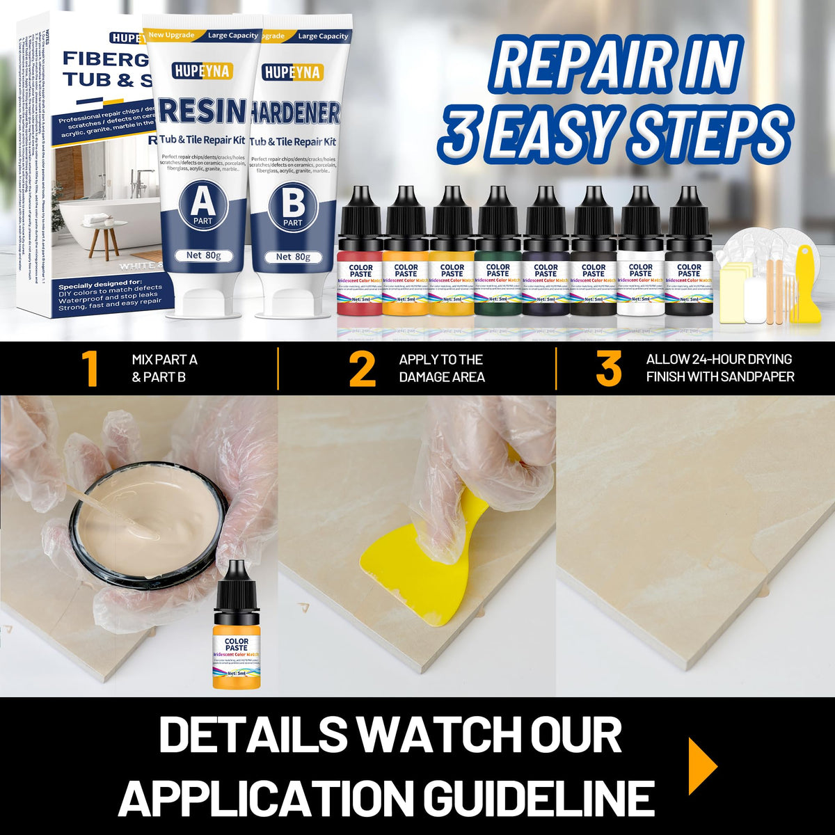 Fiberglass Repair Kit