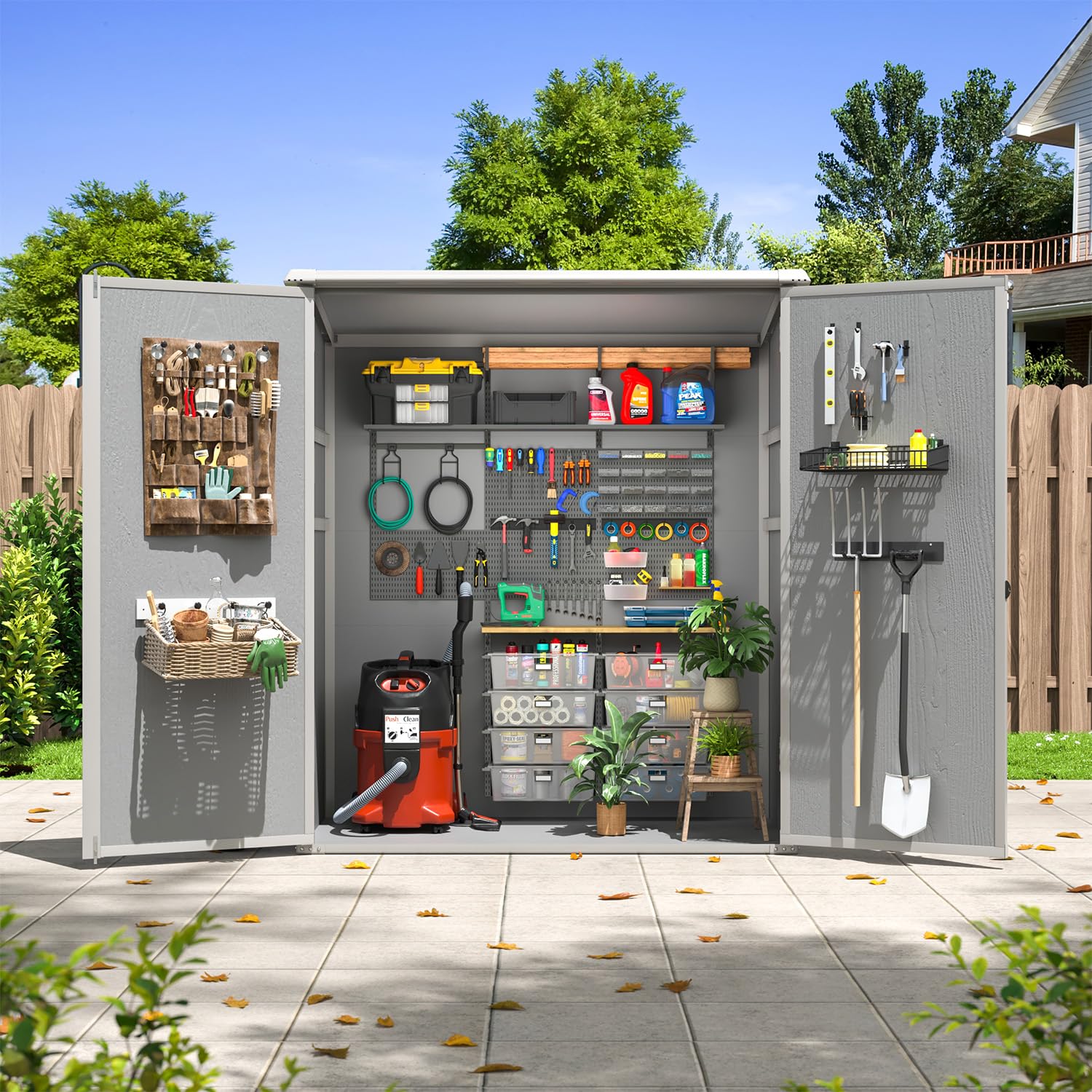 5x3 FT Outdoor Storage Shed