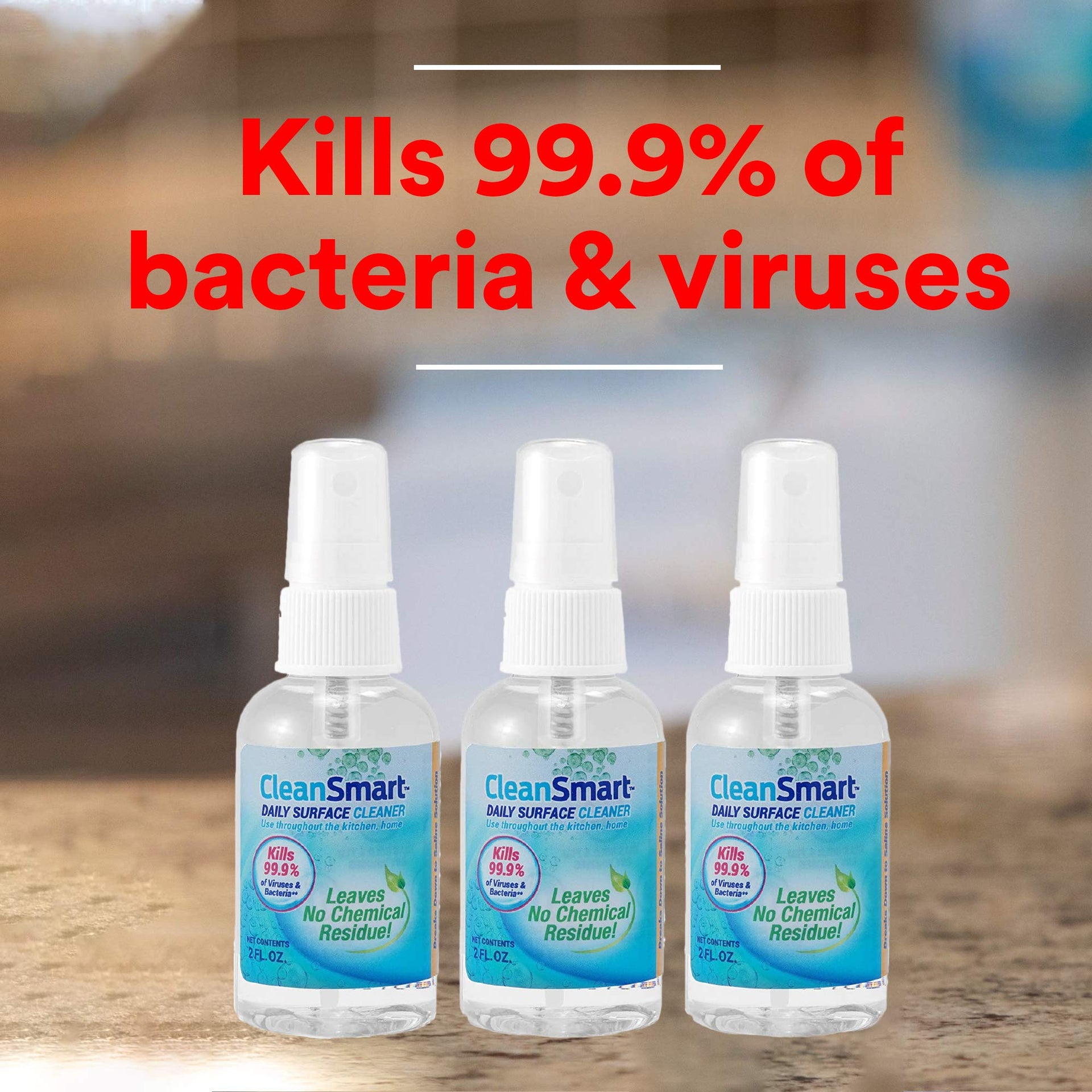 Daily Surface Cleaner Disinfectant Travel Size (6 Fl Oz)