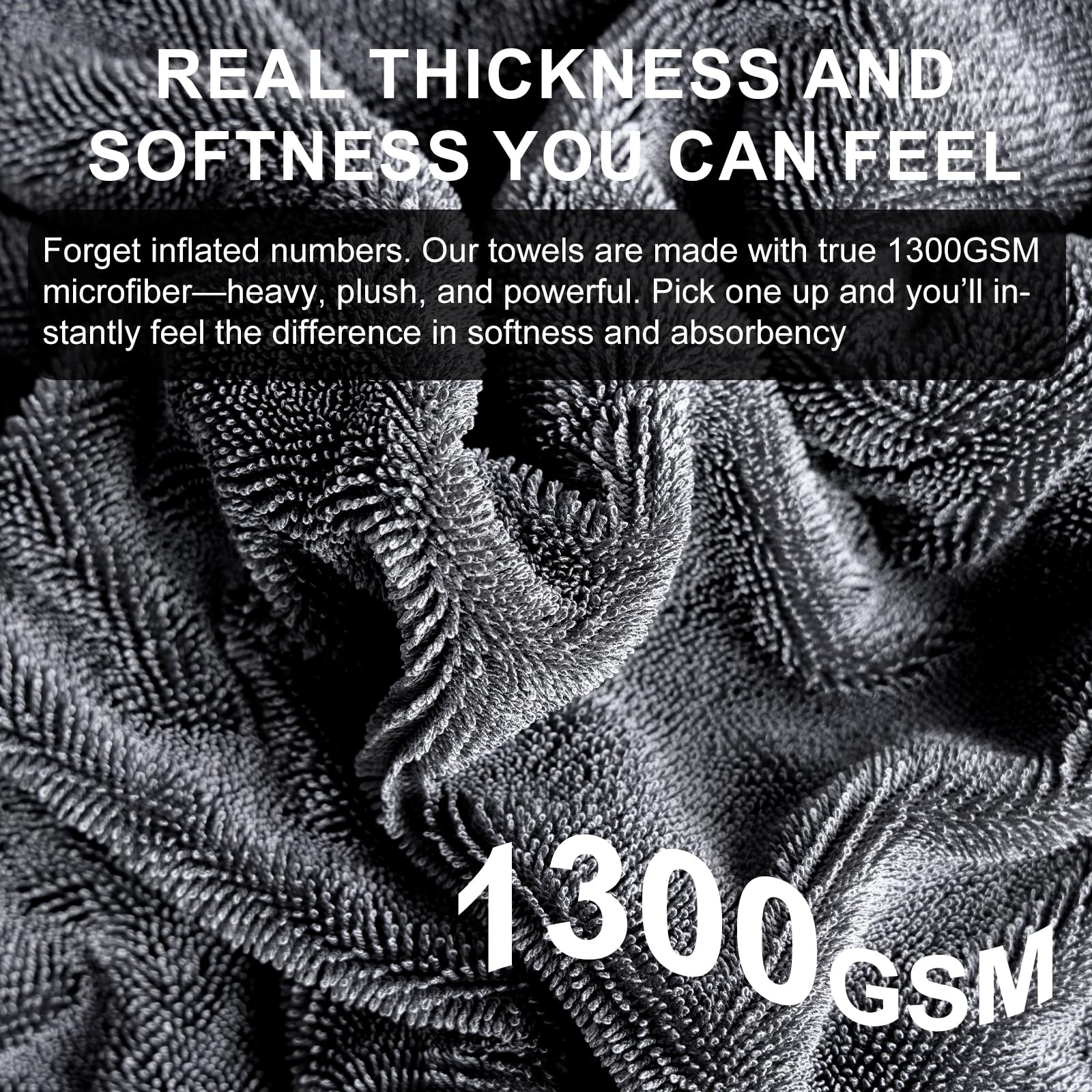 2 Pack XL Car Drying Towel (2 Count)