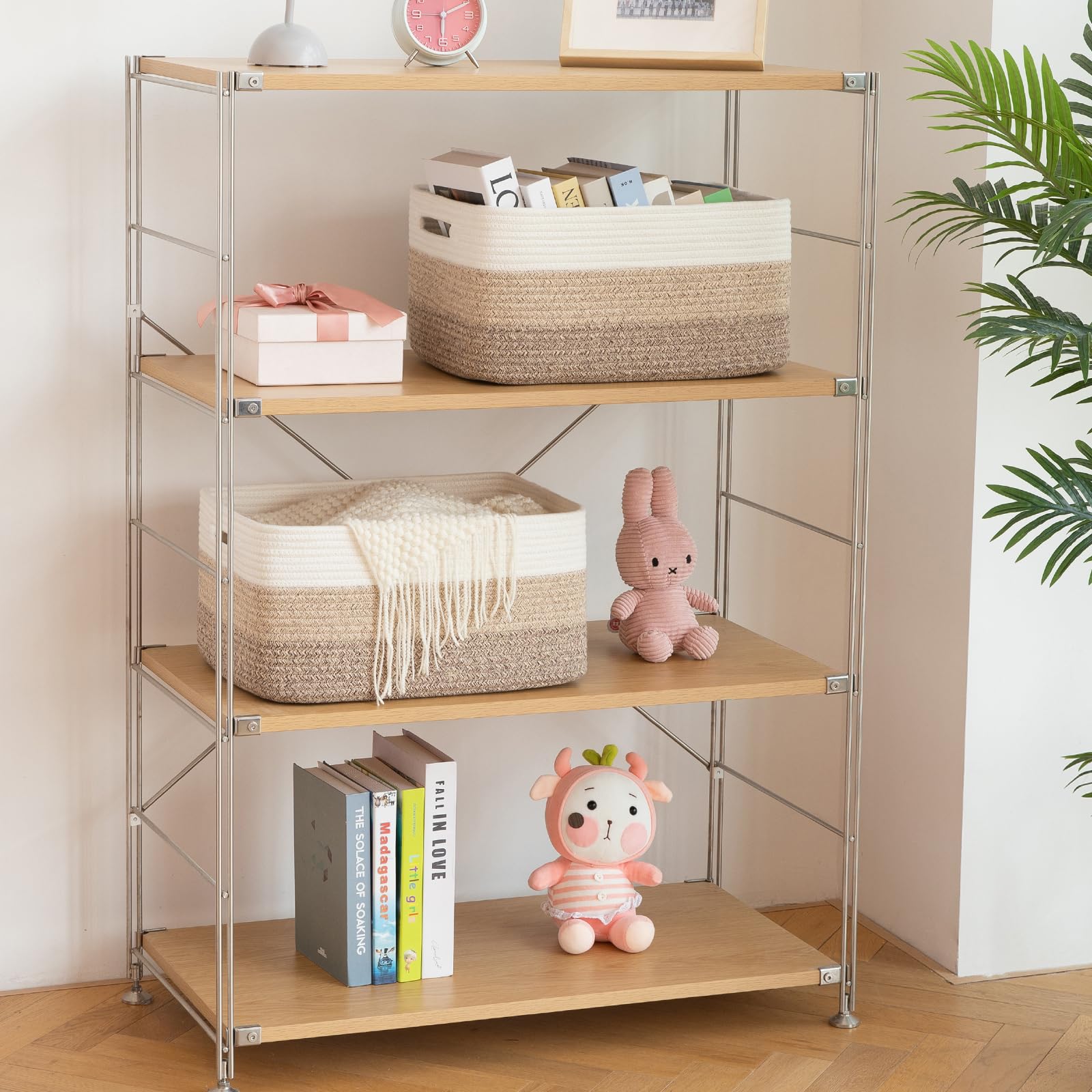 Large Storage Basket for Organizing (4 Count)