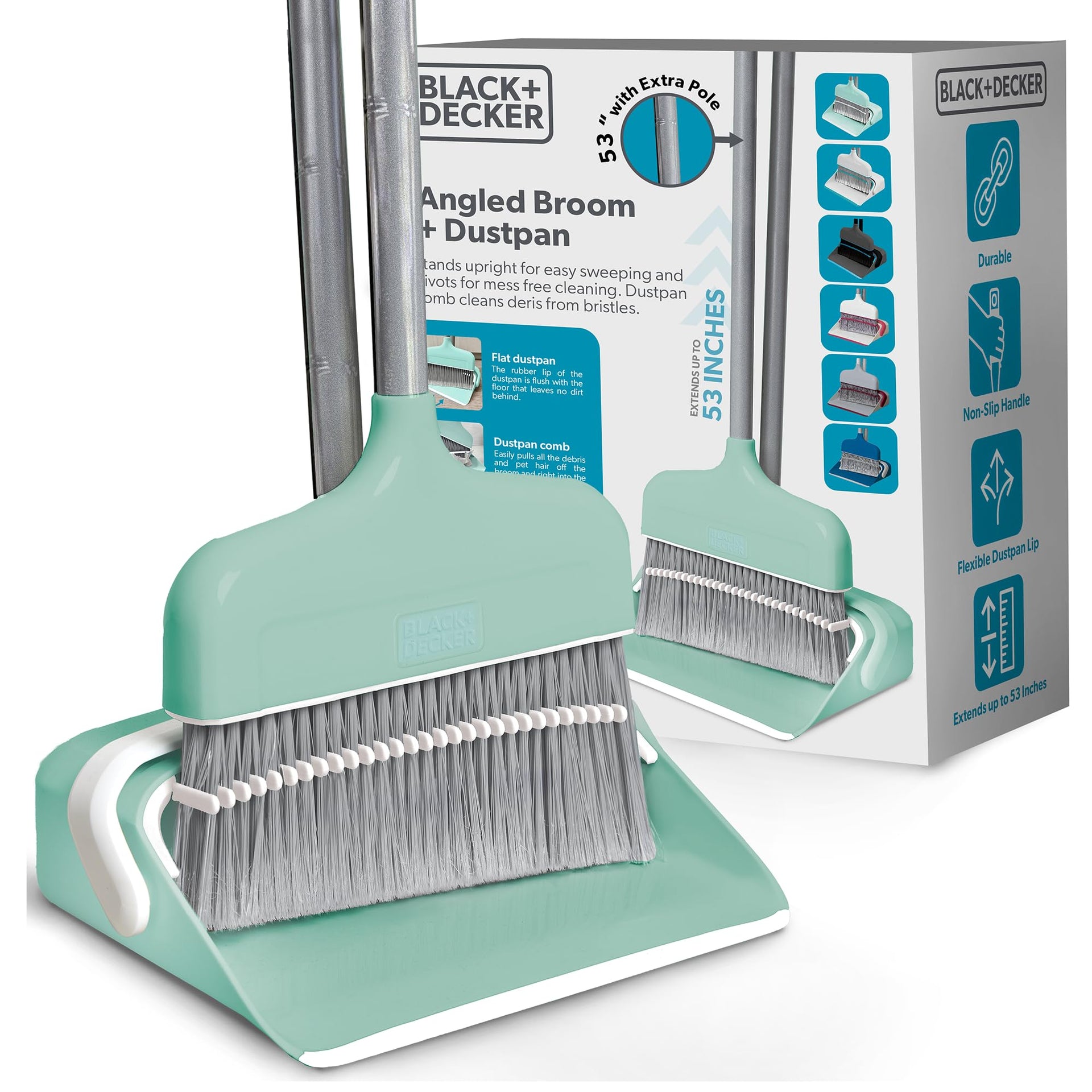Butler Broom & Dustpan Set