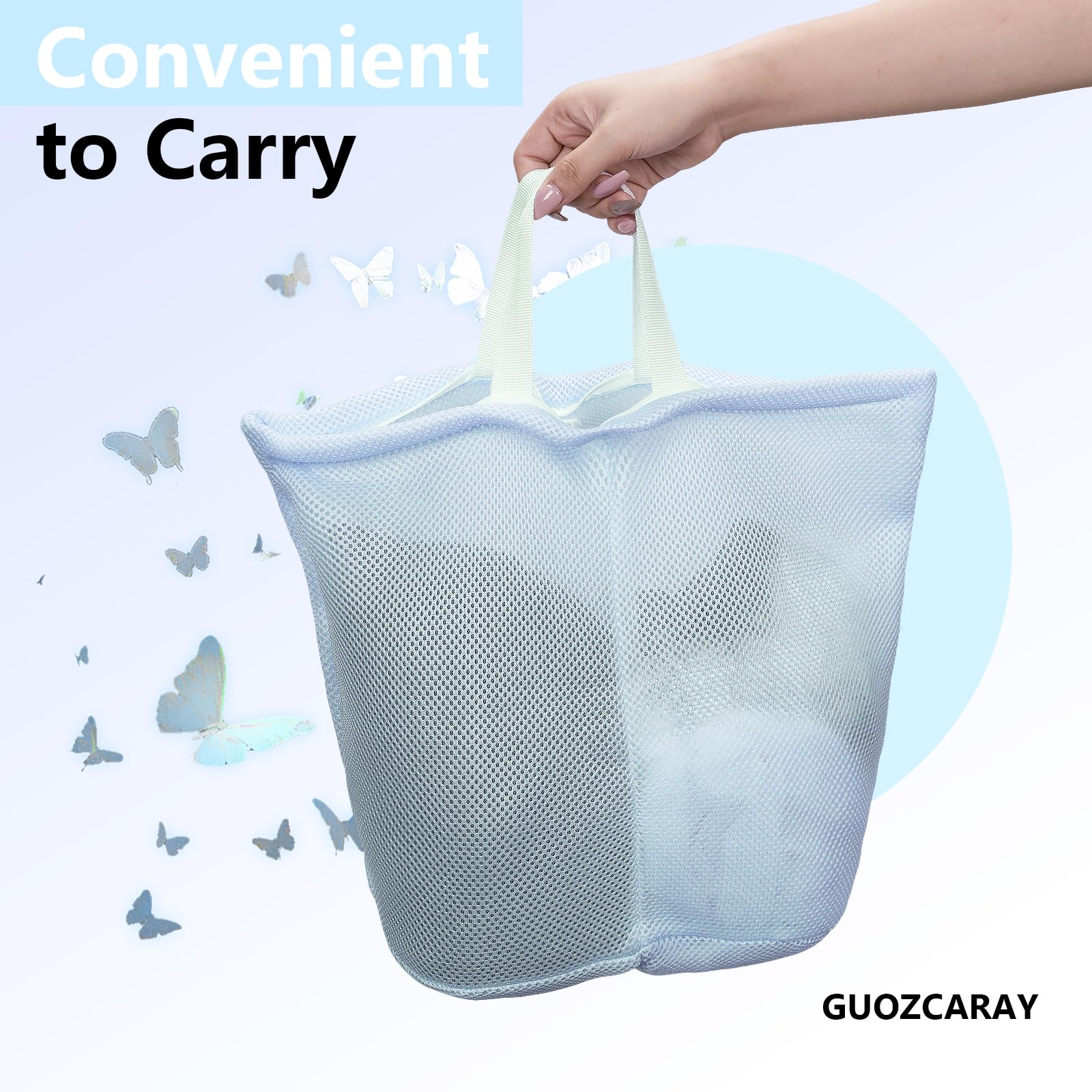 laundry bag with handles mesh laundry bags washing machine laundry totes travel storage and sorting bag for Clothes laundry bag for delicates