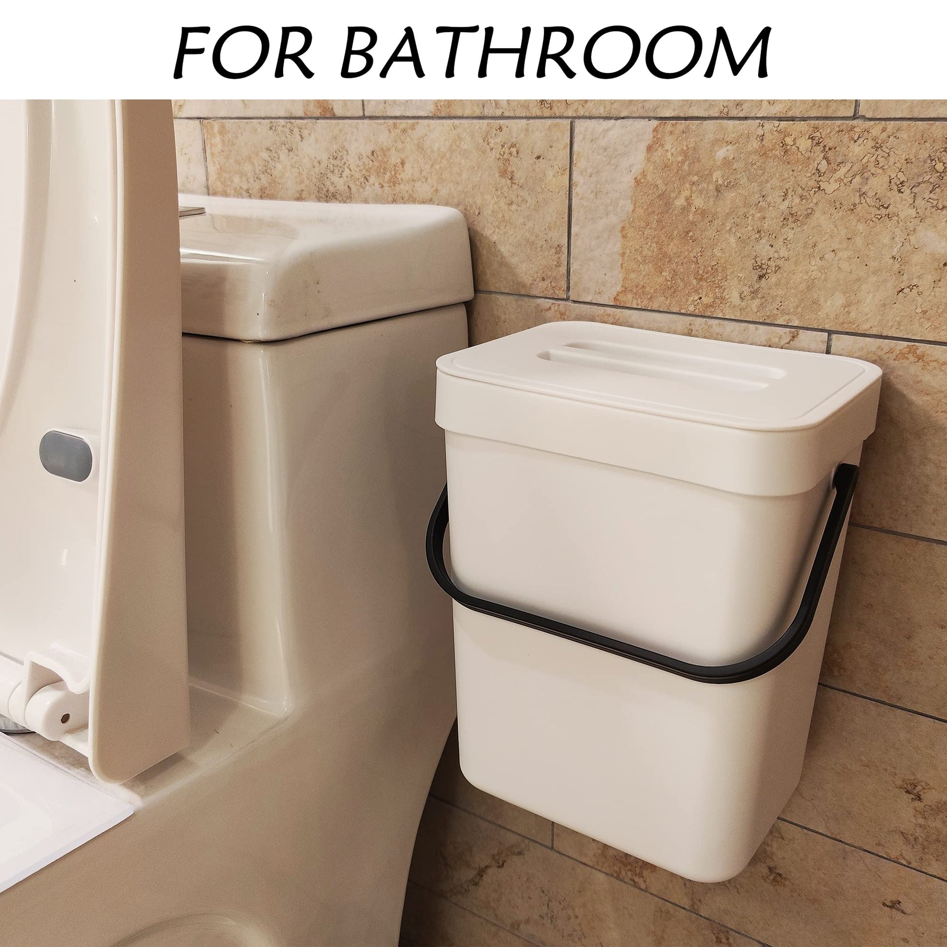 1.3 Gal Kitchen Compost Bin