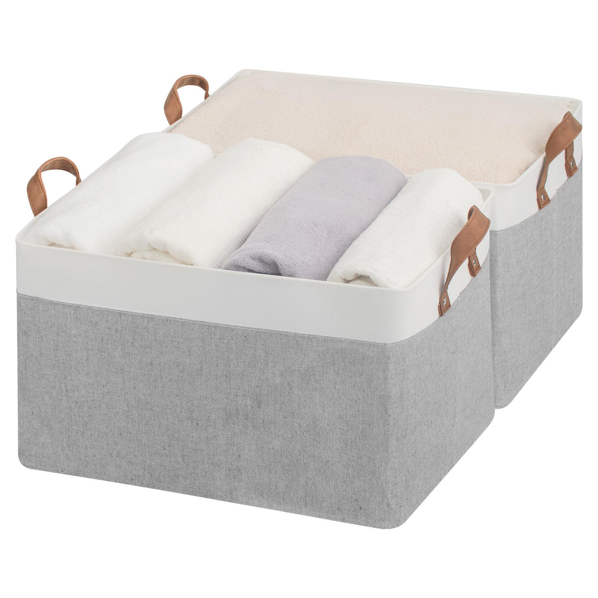 Fabric Storage Bins (2 Count)