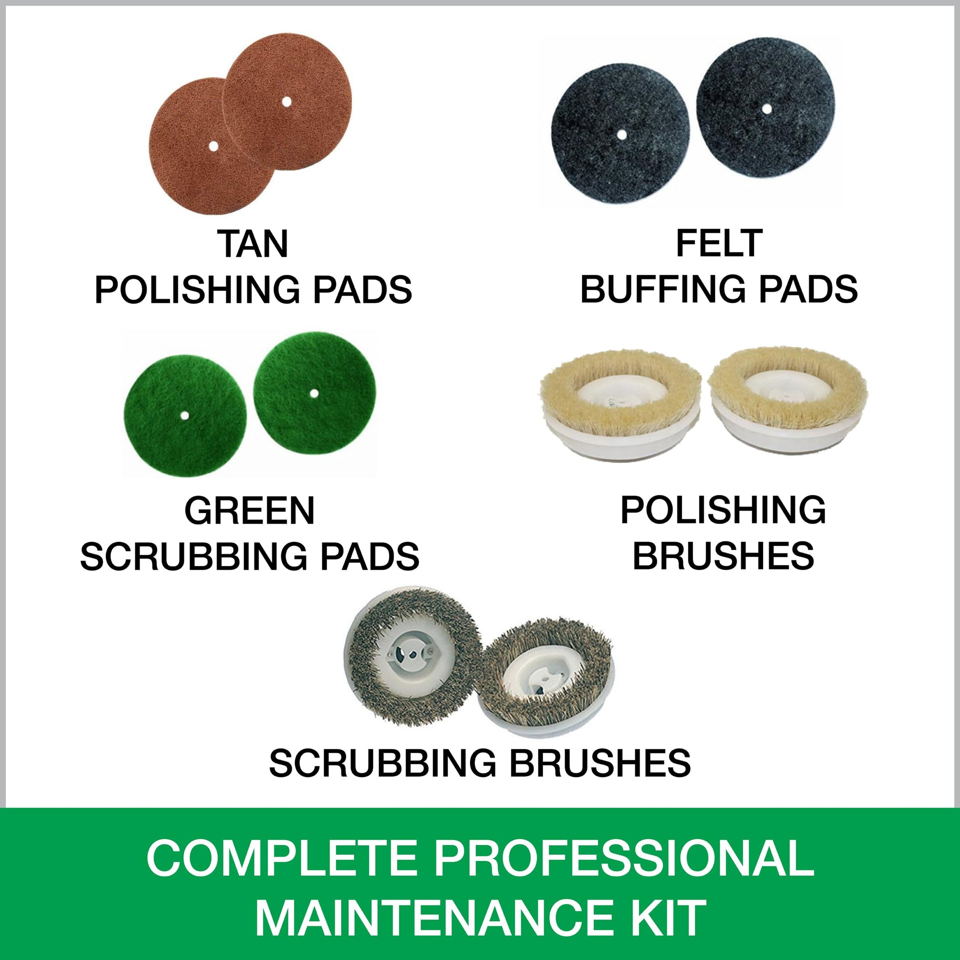 Bissell BigGreen BGFS5000 Portable Two Brush Floor Scrubber & Polisher