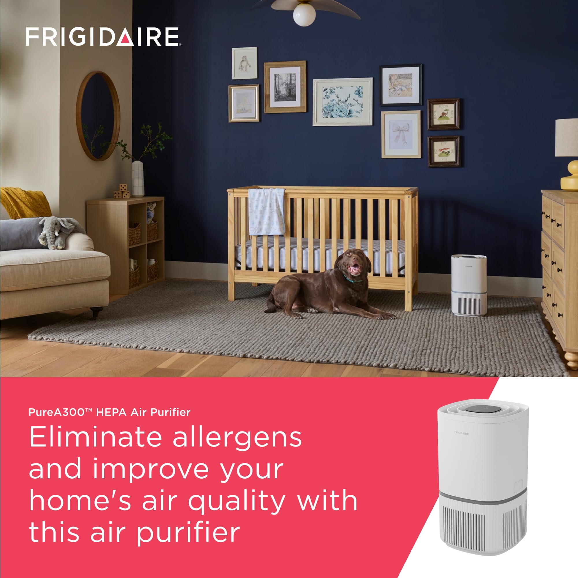 PureA300 HEPA Air Purifier for Small Bedrooms