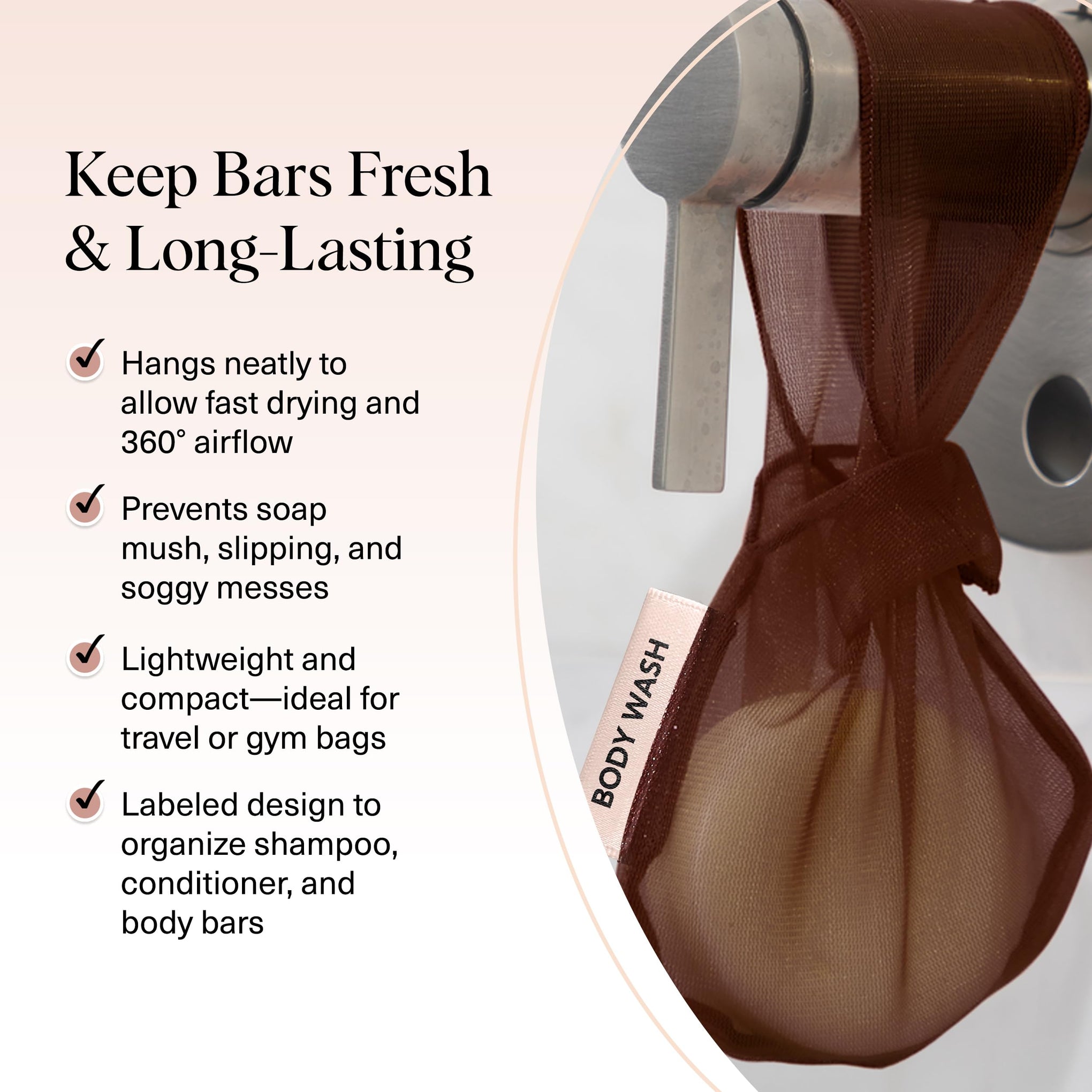 Soap Saver Bag