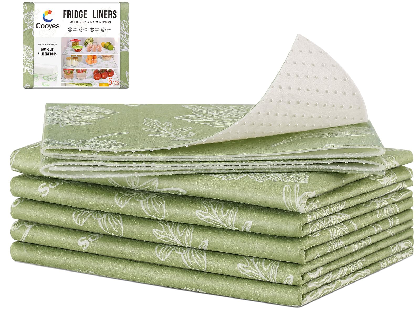 Large Fridge Liners for Refrigerator (18 Sq Ft)