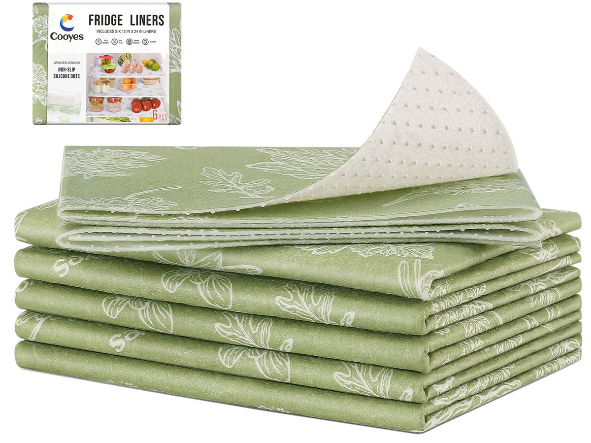 Shelf Liner for Refrigerator & Drawer (12 Sq Ft)