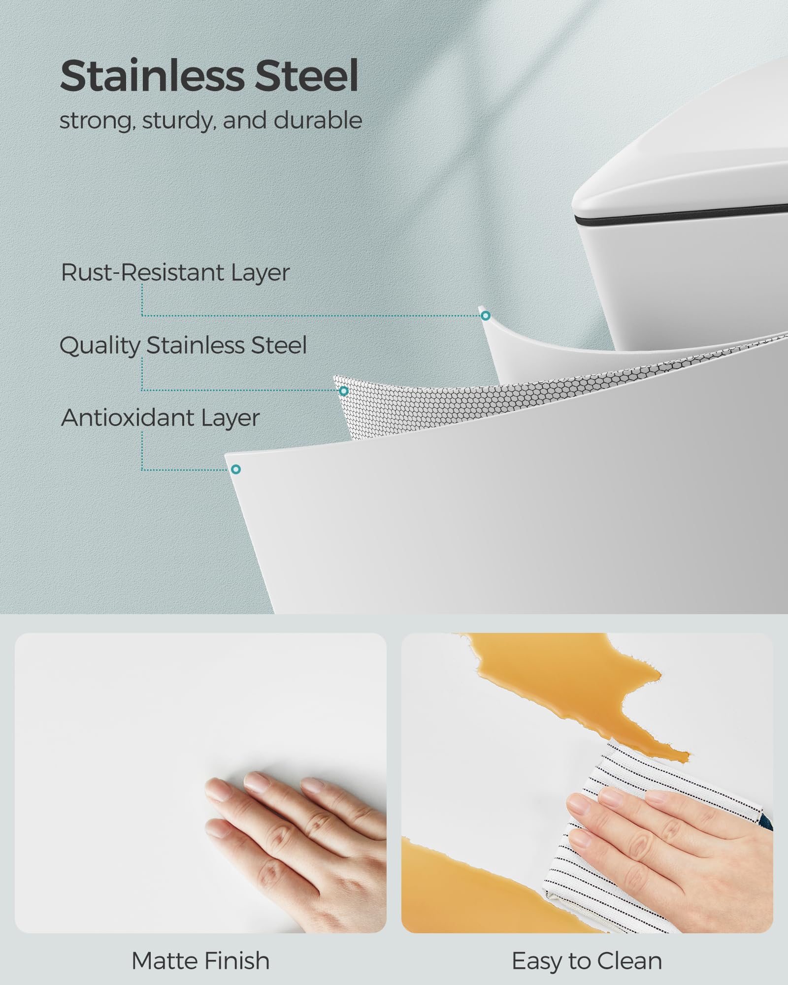 Slim Trash Can